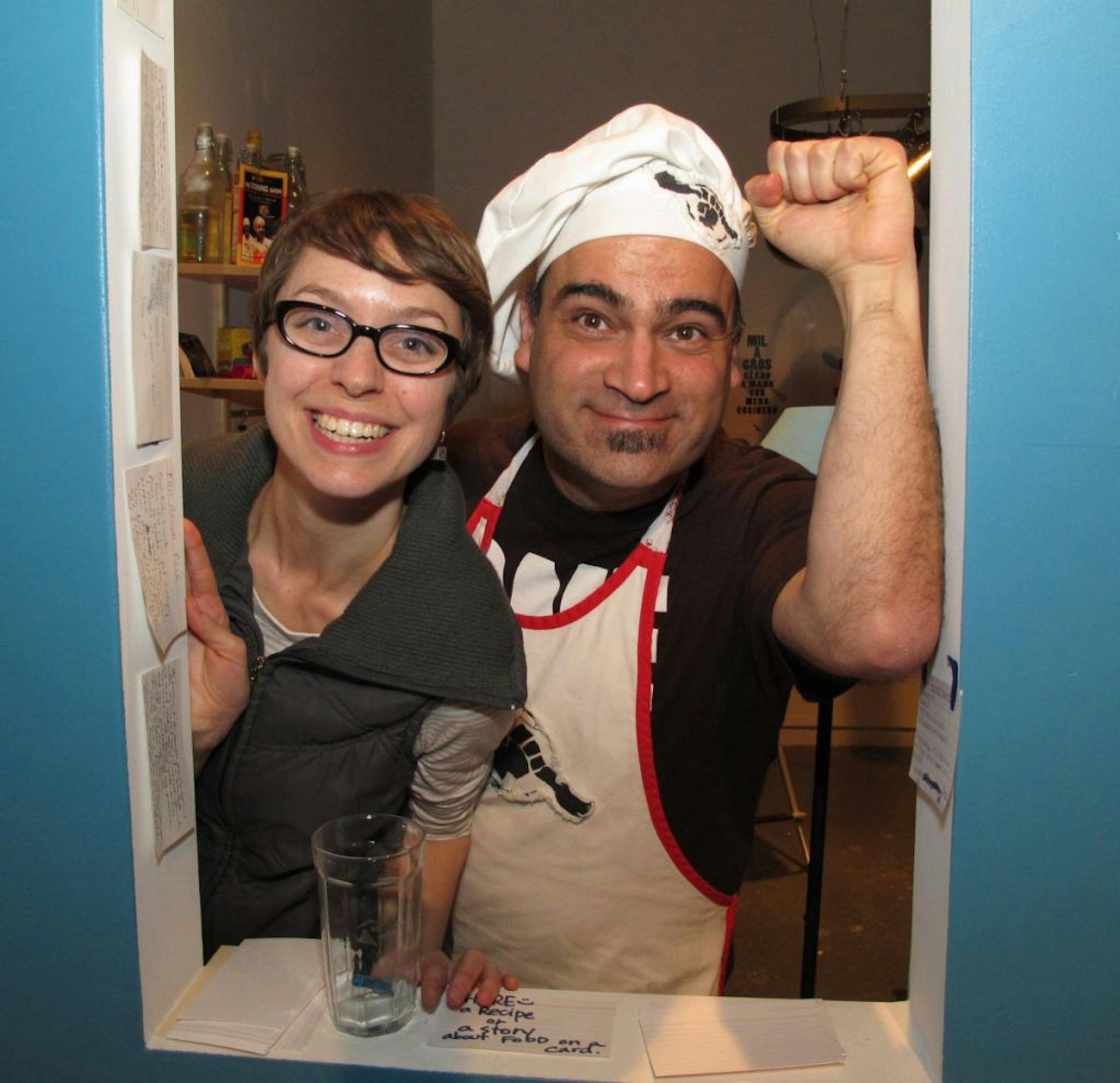 Erin Lavelle and Robert Karimi, a k a Mero Cocinero.
