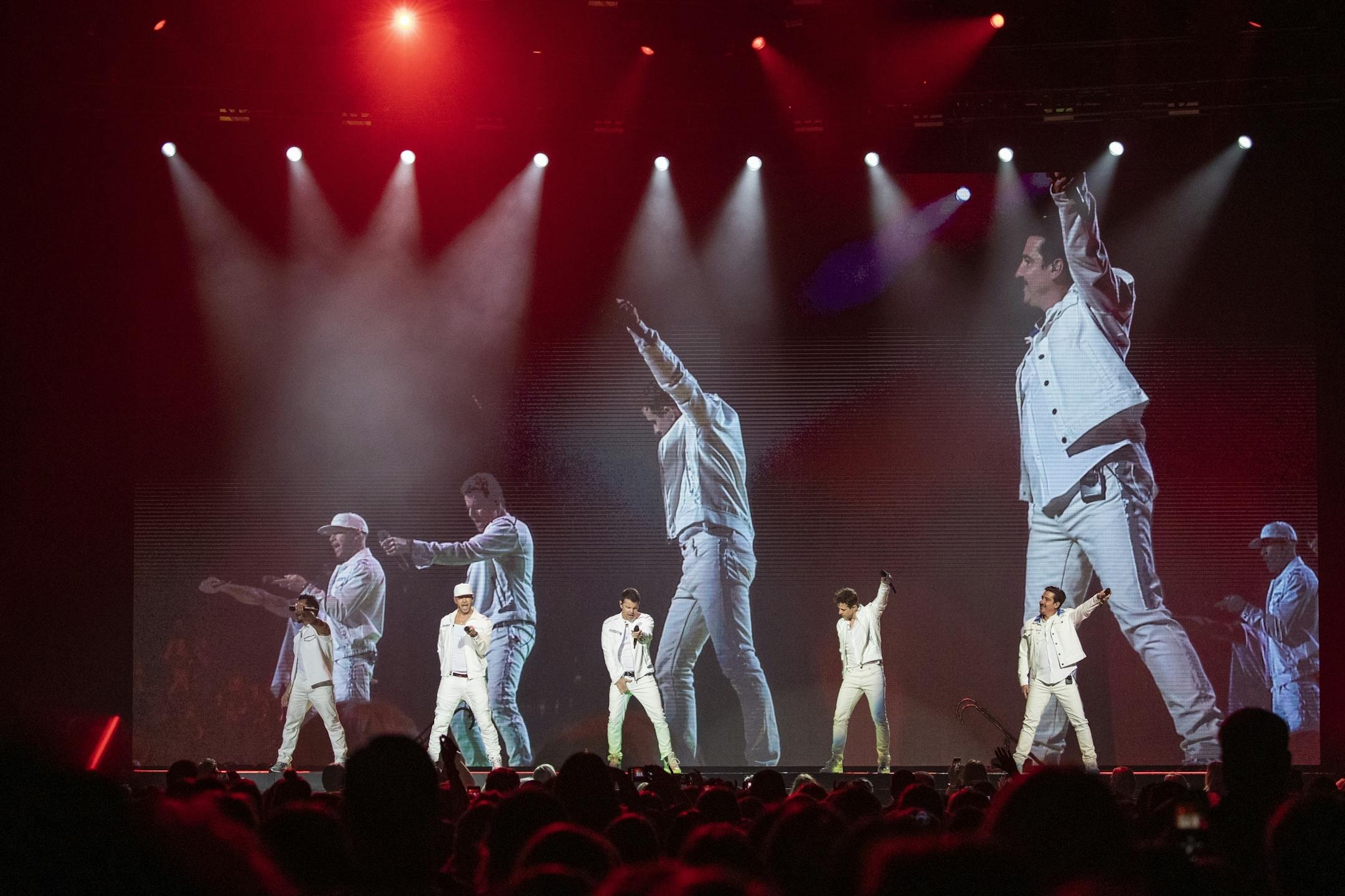 New Kids on the Block performs at Xcel Energy Center.