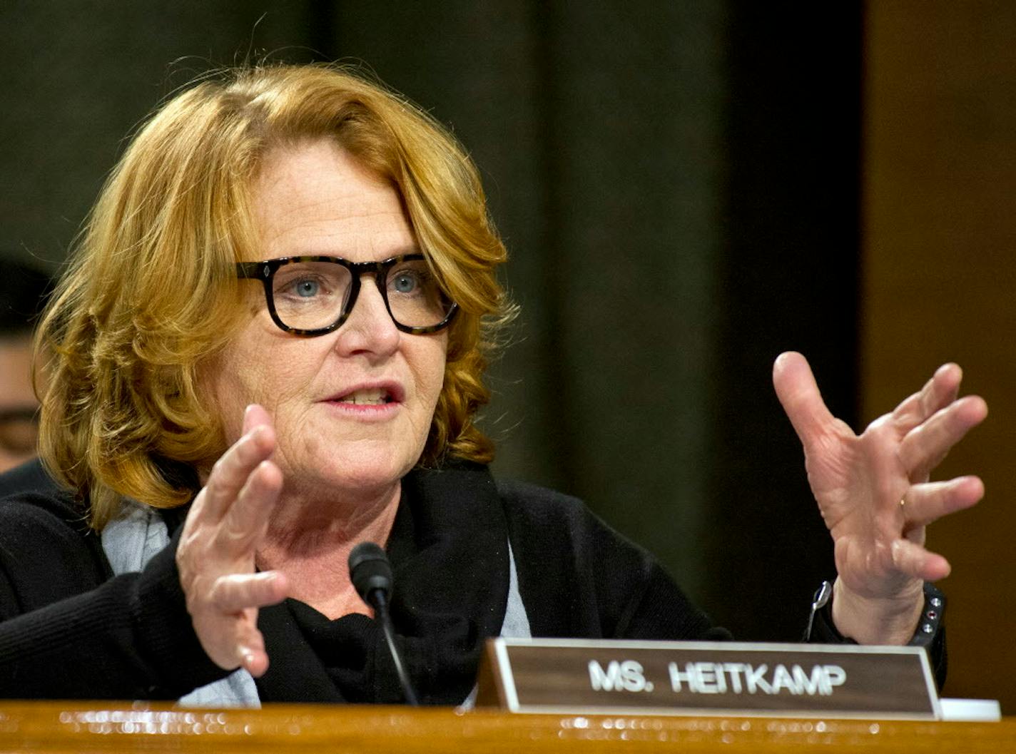 U.S. Sen. Heidi Heitkamp, D-N.D.