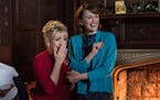 Charlotte Ritchie and Helen George in "Call the Midwife Christmas Special."