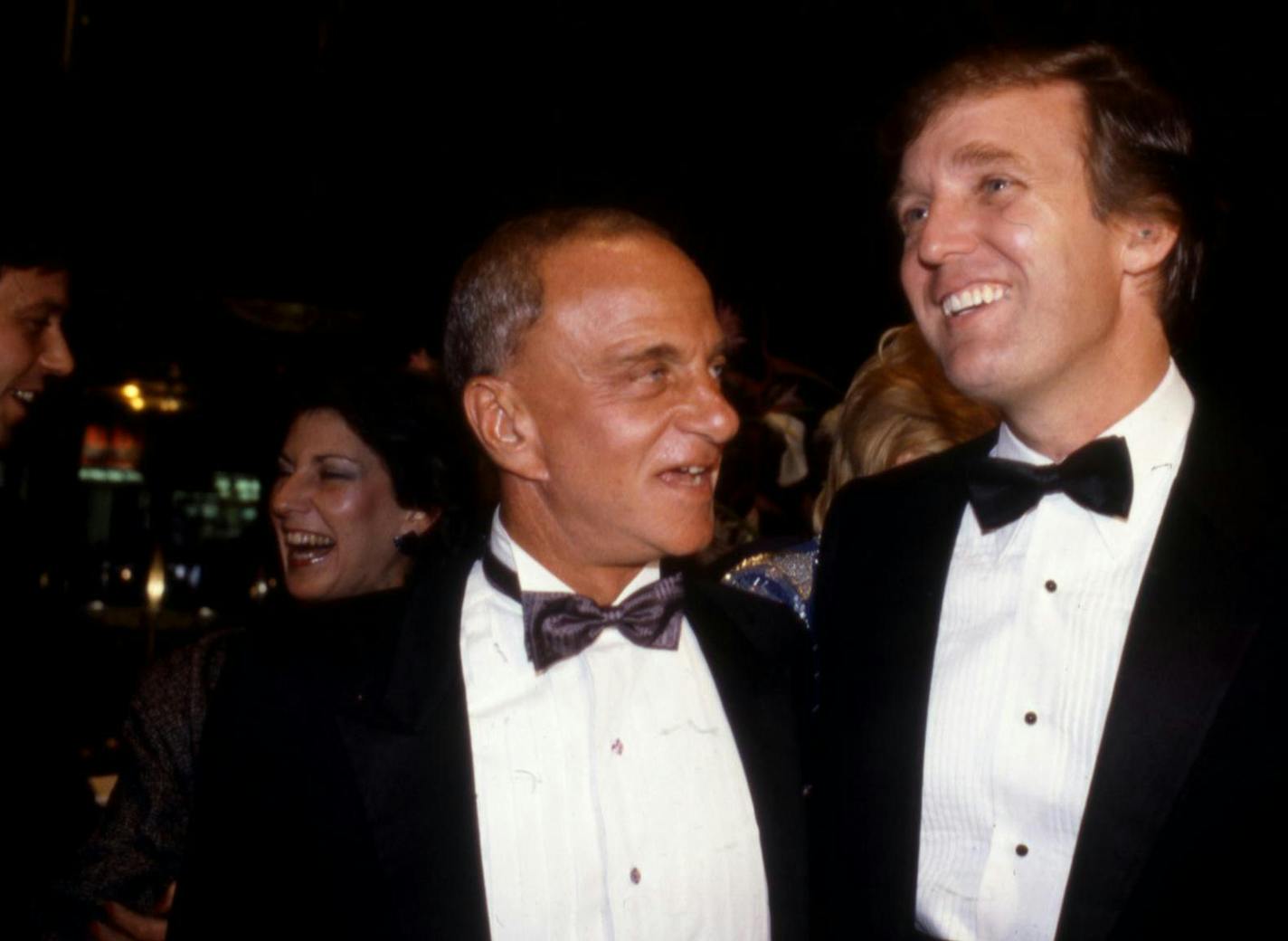 Roy Cohn, left, with a young Donald Trump, is the subject of the documentary &#x201c;Where&#x2019;s My Roy Cohn?&#x201d; MUST CREDIT: Sony Pictures Classics ORG XMIT: 1450452