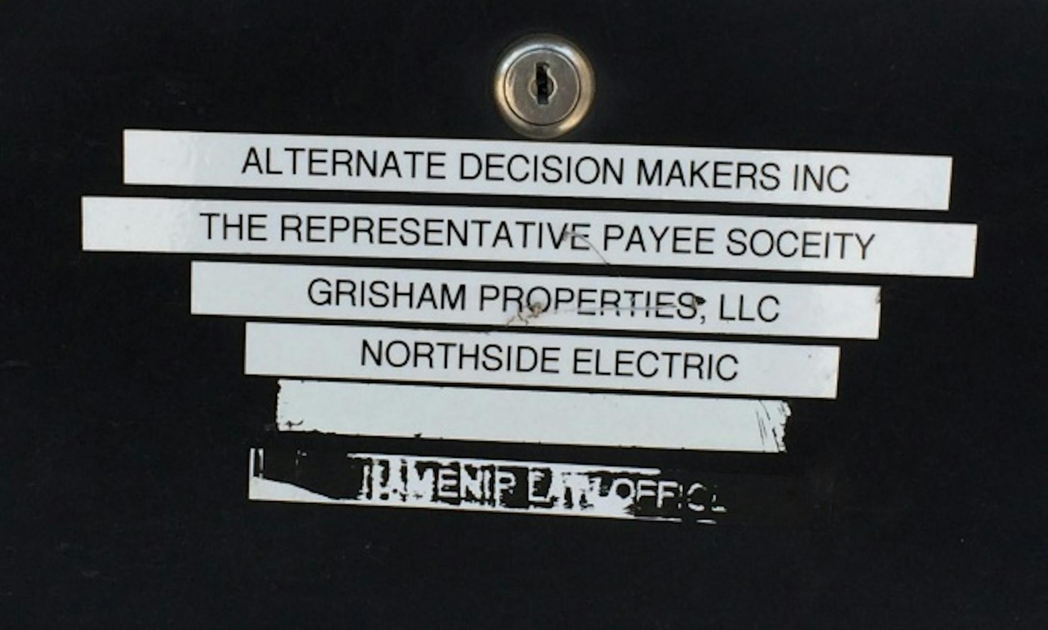 Names are still on the mailbox, but the company is "effectively dead"