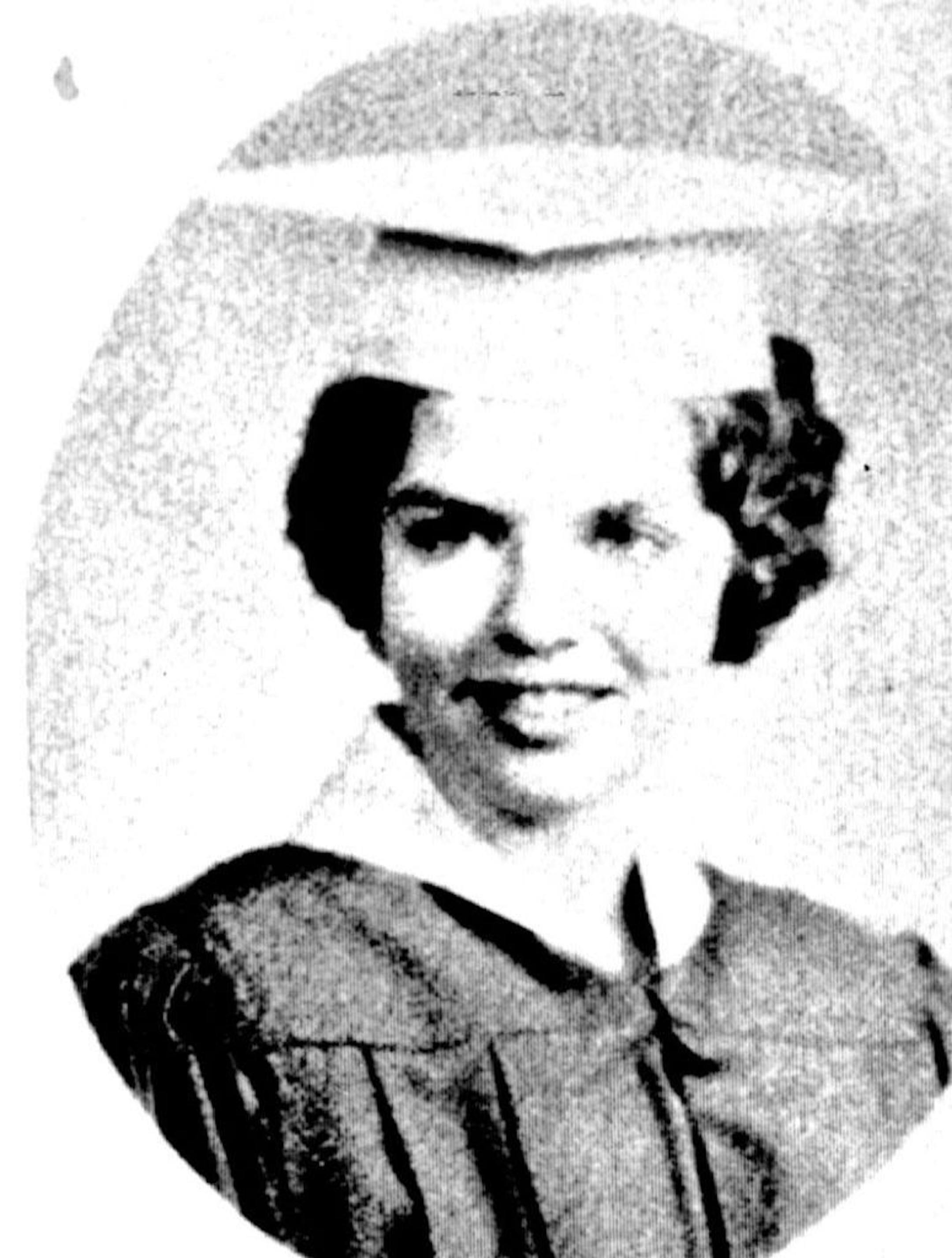 Mary Bell seen in a school picture in 1963.
