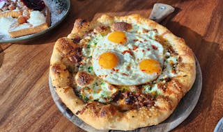 Breakfast pizza is on the new brunch menu at Giulia in the Emery hotel in downtown Minneapolis.