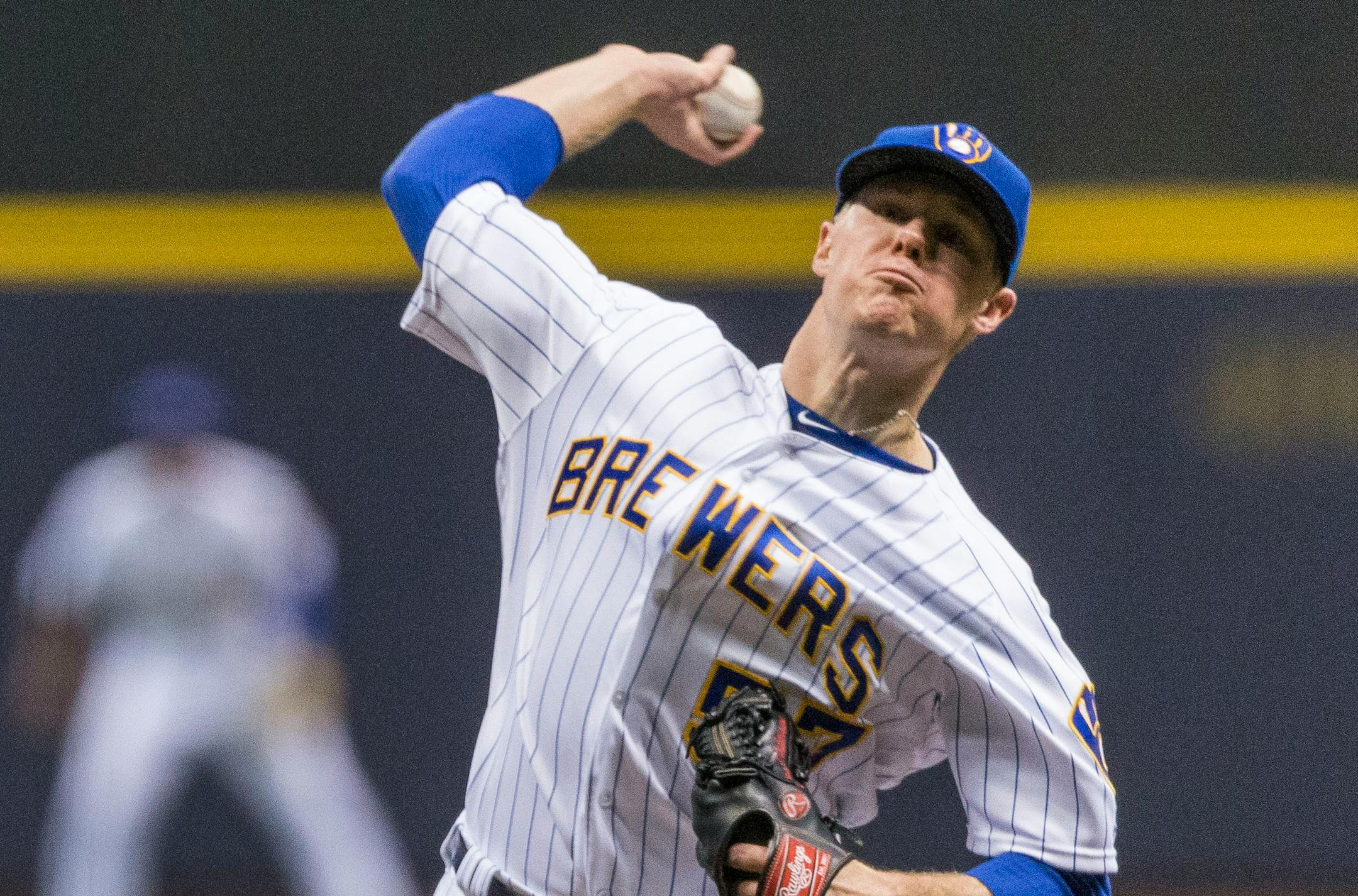 Righthander Chase Anderson, acquired from Arizona in the offseason, will start Monday's opener for the Brewers against the Twins.