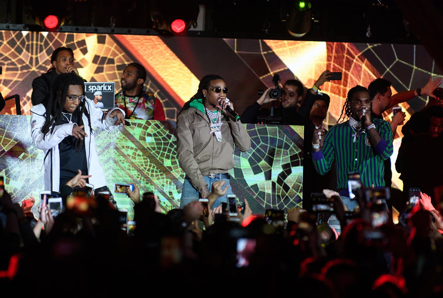 Seen here at Maxim Magazine's Super Bowl Party, Top 40 hitmaker Migos will return to the Twin Cities May 27 for the Soundset festival.