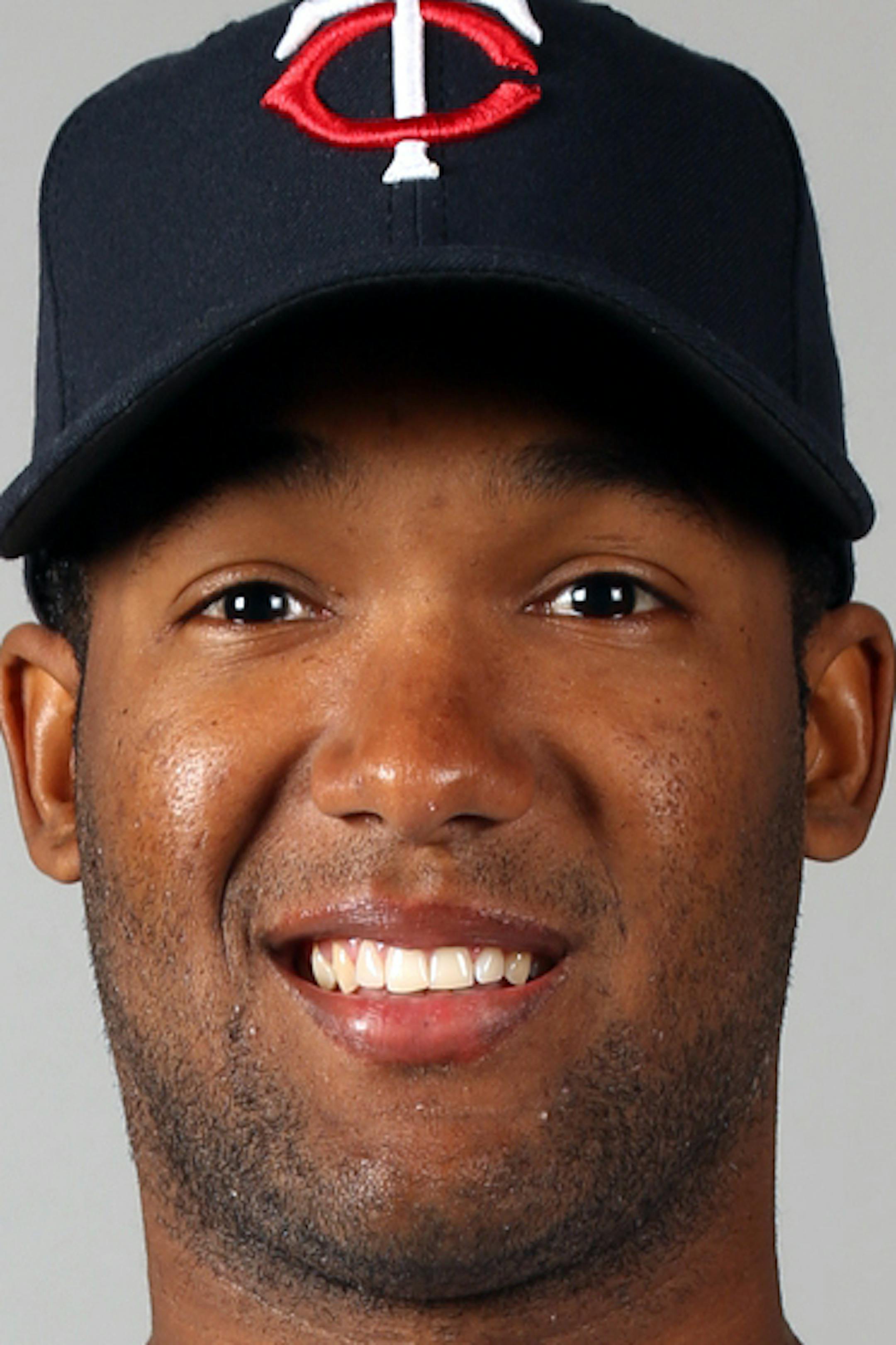 FORT MYERS, FL - FEBRUARY 19: Danny Santana (83) of the Minnesota Twins poses during Photo Day on Tuesday, February 19, 2013 at Hammond Stadium in Fort Myers, Florida. (Photo by Robbie Rogers/MLB Photos via Getty Images) *** Local Caption *** Danny Santana ORG XMIT: 159448017