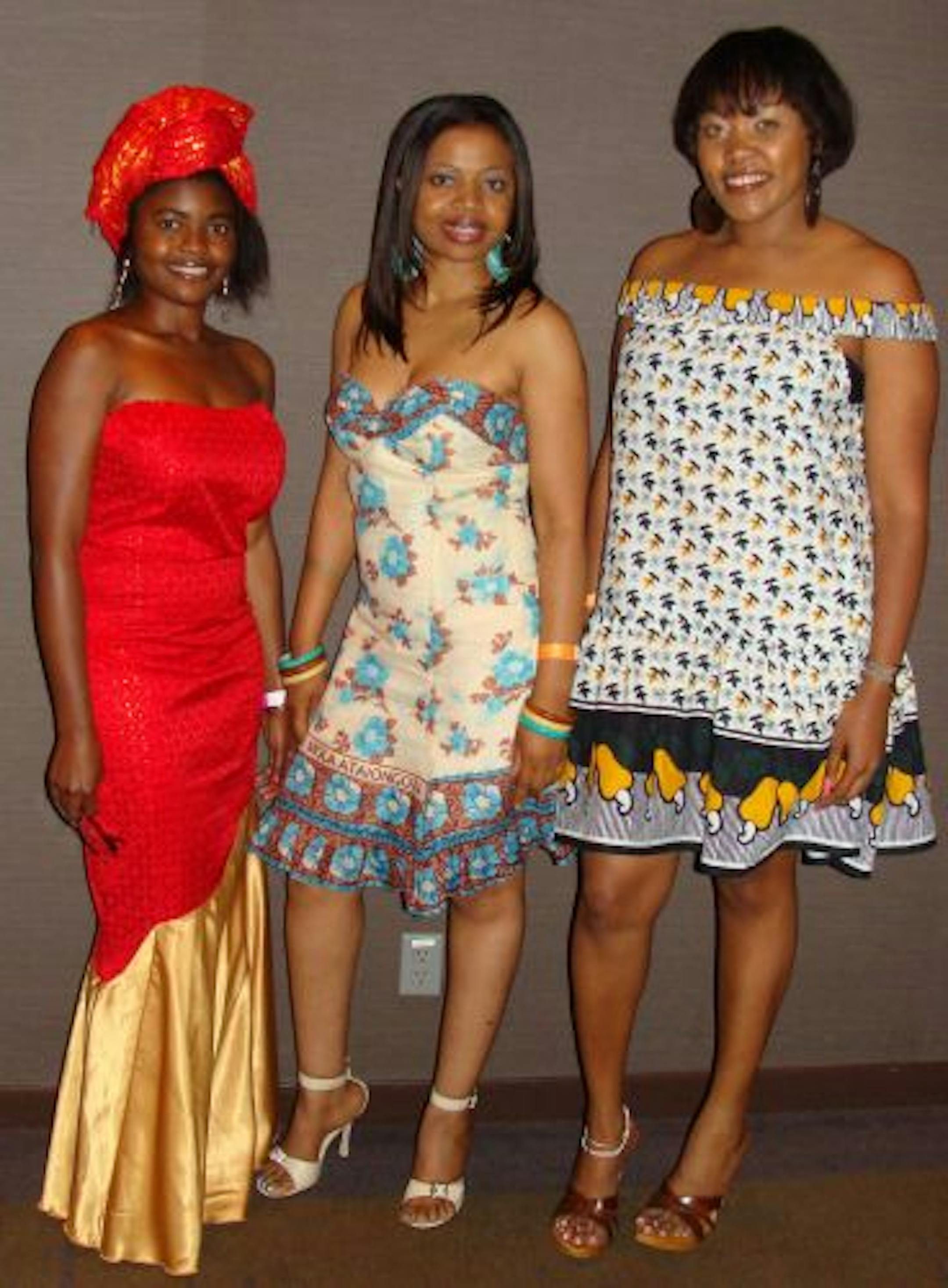 LaBelle Nambangi, Little Canada; Nahama Mshangama, Minneapolis; and Janet Lyaruu, Maplewood