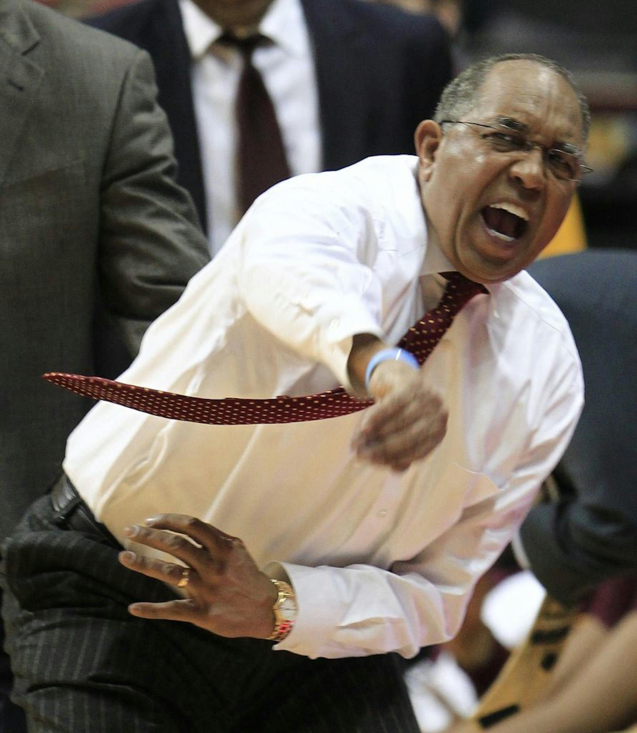 Minnesota coach Tubby Smith