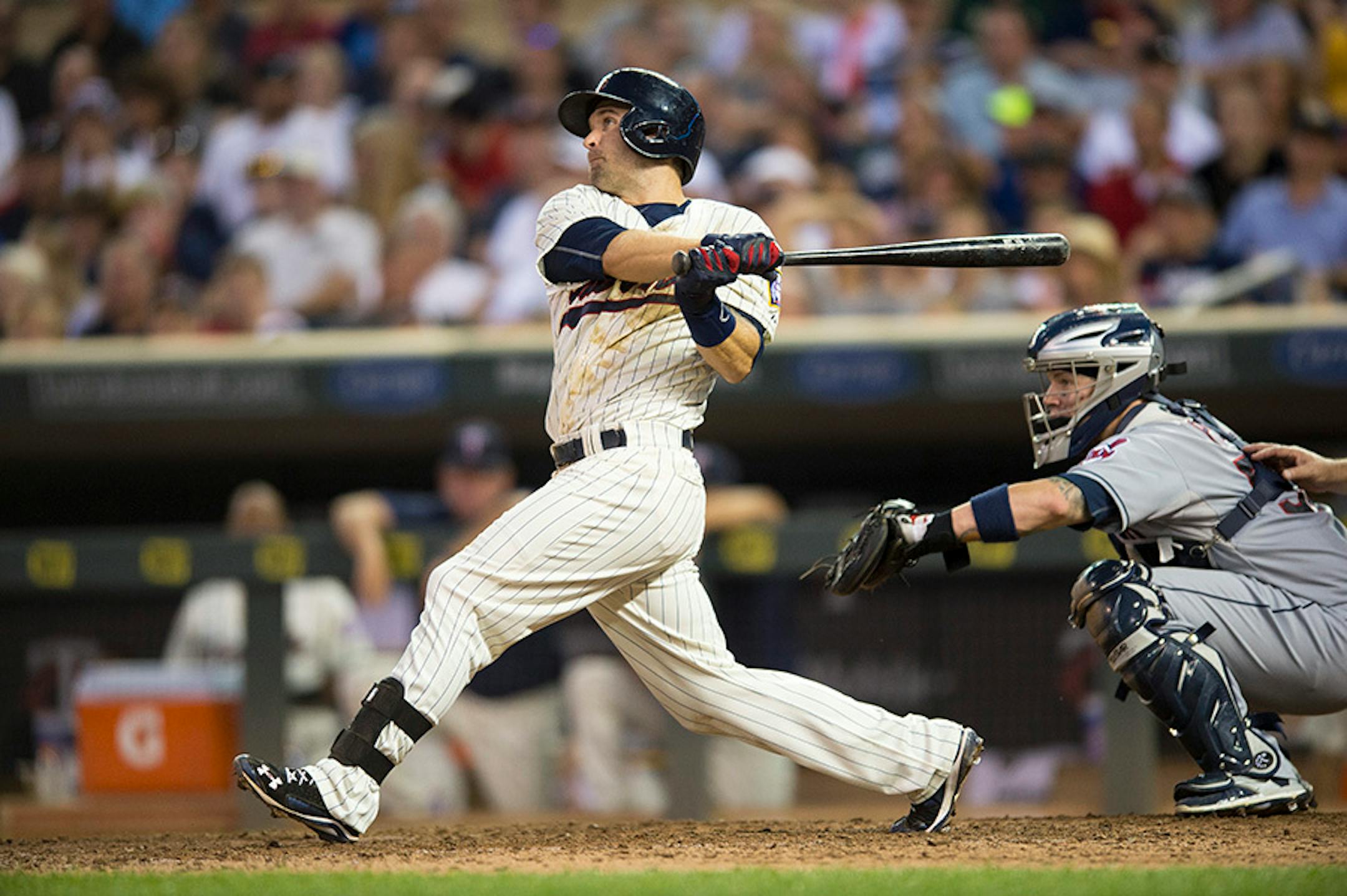 Twins second baseman Brian Dozier