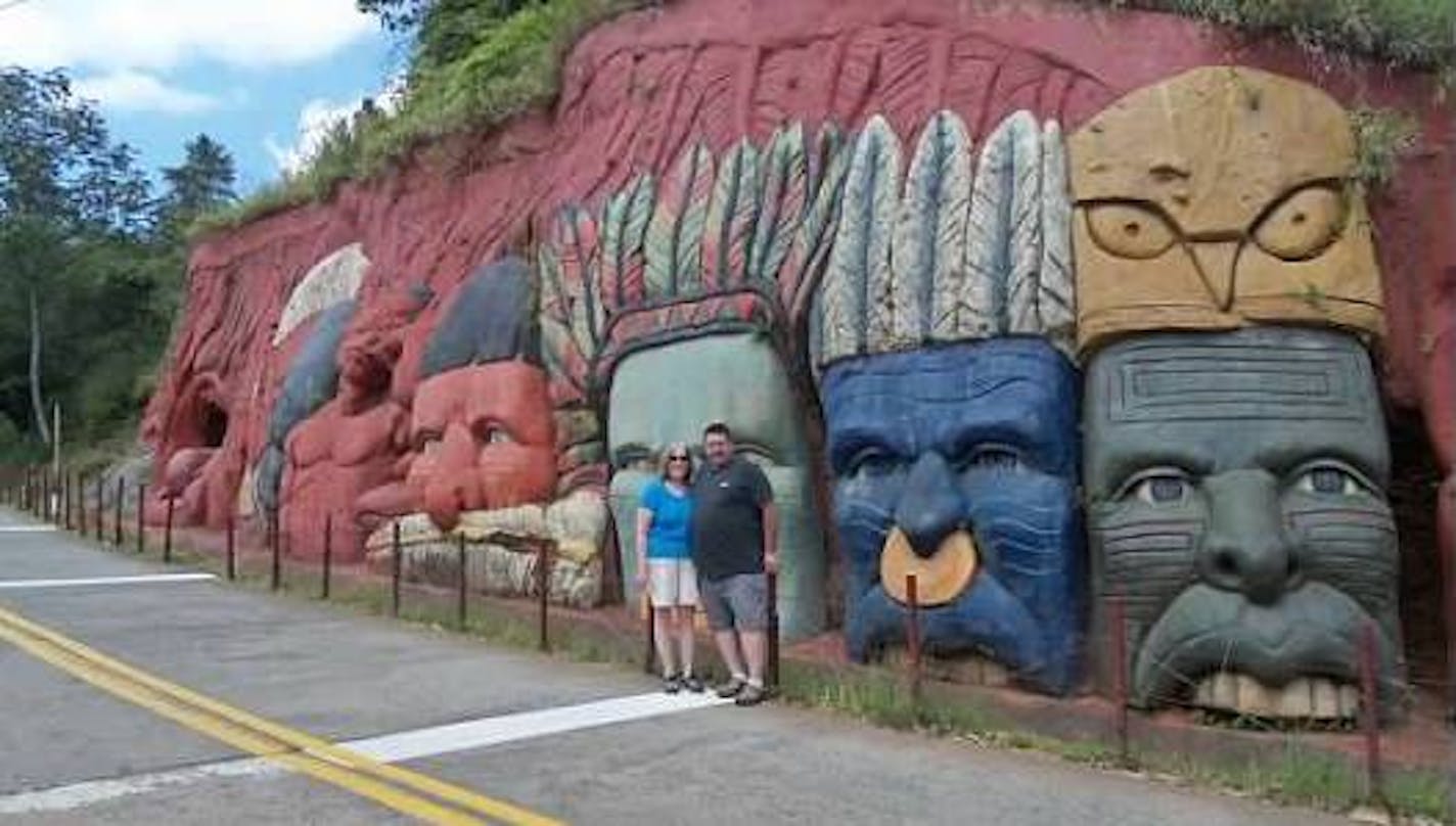 Ed Janssen and his wife, Lisa, enjoyed sightseeing in Cali, Colombia, before Ed's orthopedic surgery this January that was arranged by a Minnesota medical tourism service.