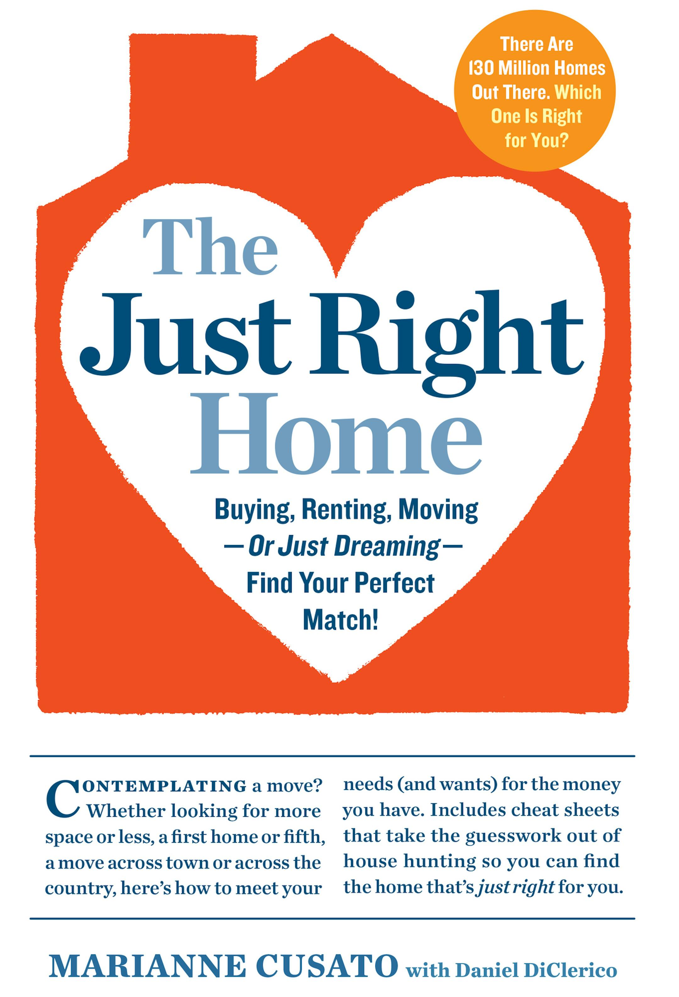 Book jacket from The Just Right Home
