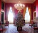 Christmas trees and holiday decorations are seen in the Red Room of the White House in Washington, DC, November 27, 2017.(Olivier Douliery/Abaca Press