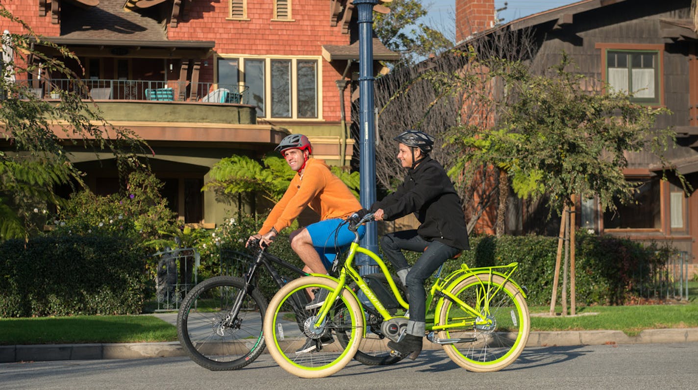 Electric bikes are the center of attention at a convention at the Burnsville Center.