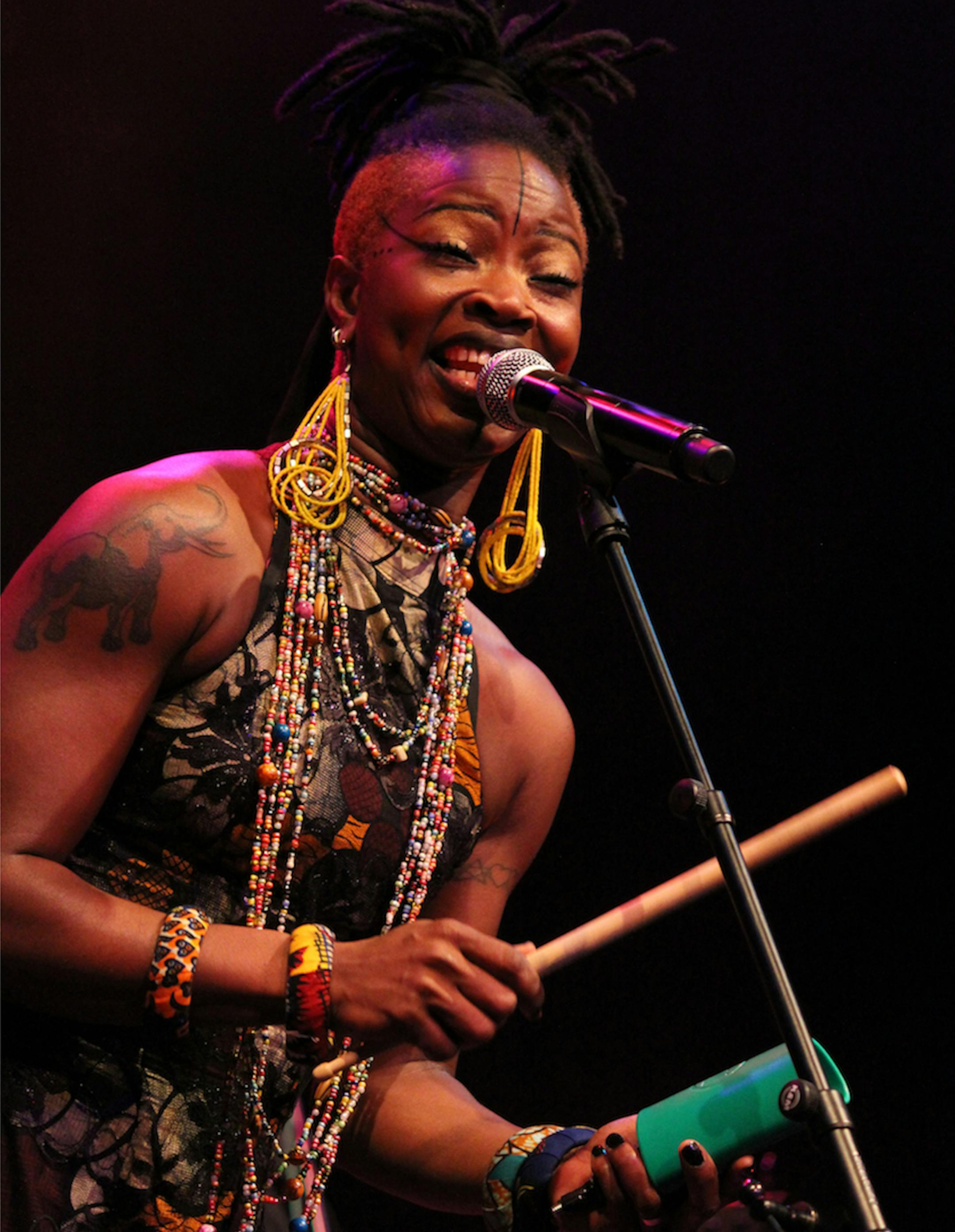 Photo by Renee Missel Musician Dobet Gnahor√©