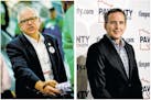 Tim Walz, left, is the Star Tribune Editorial Board's recommendation in the DFL Party primary election for governor. Tim Pawlenty, right, is the board