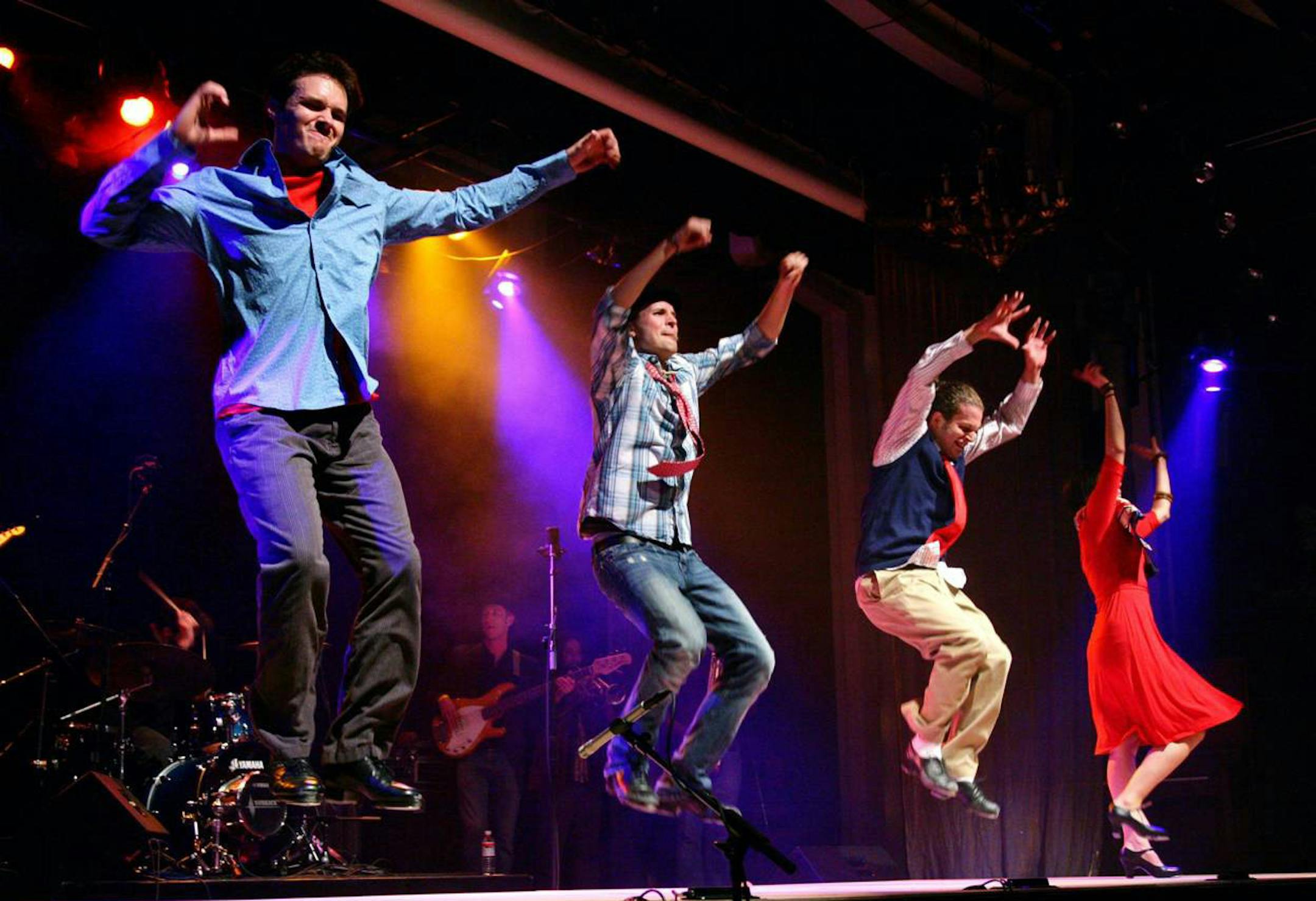 credit: Cory Jones, CEVENTPICS Rhythmic Circus Productions "Feet Don't Fail Me Now" Eddie Strachan,Nick Bowman, Ricci Milan, Kaleena Miller