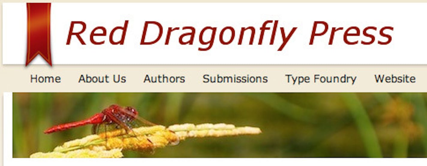 Red Dragonfly press