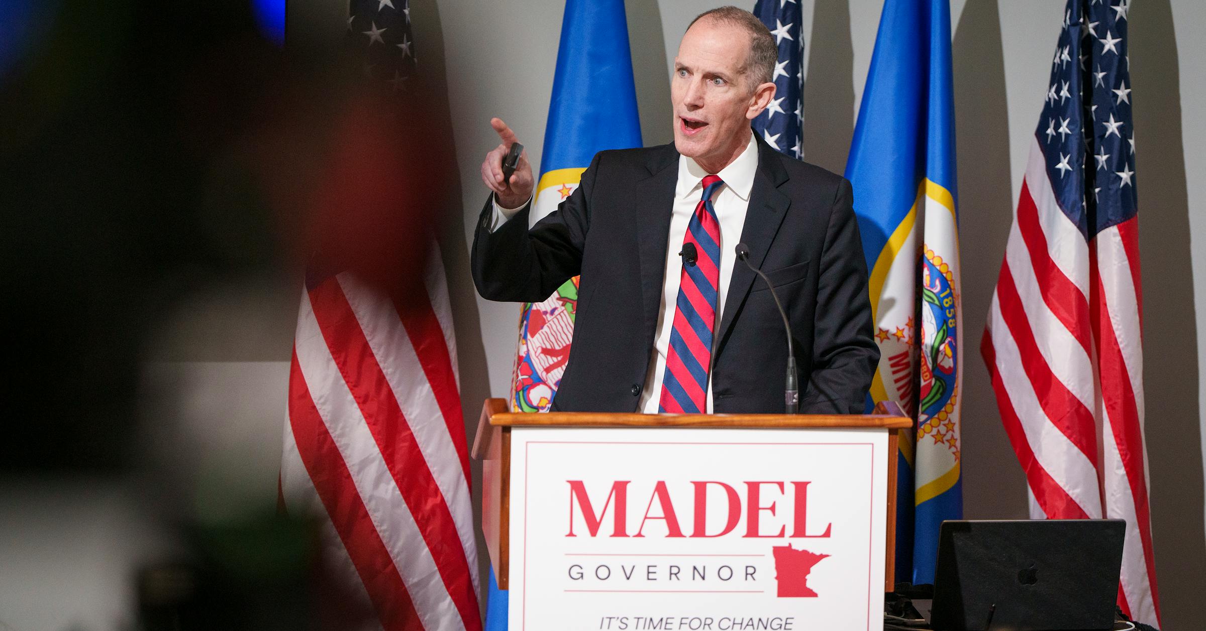 Minneapolis attorney Chris Madel announces GOP campaign for governor