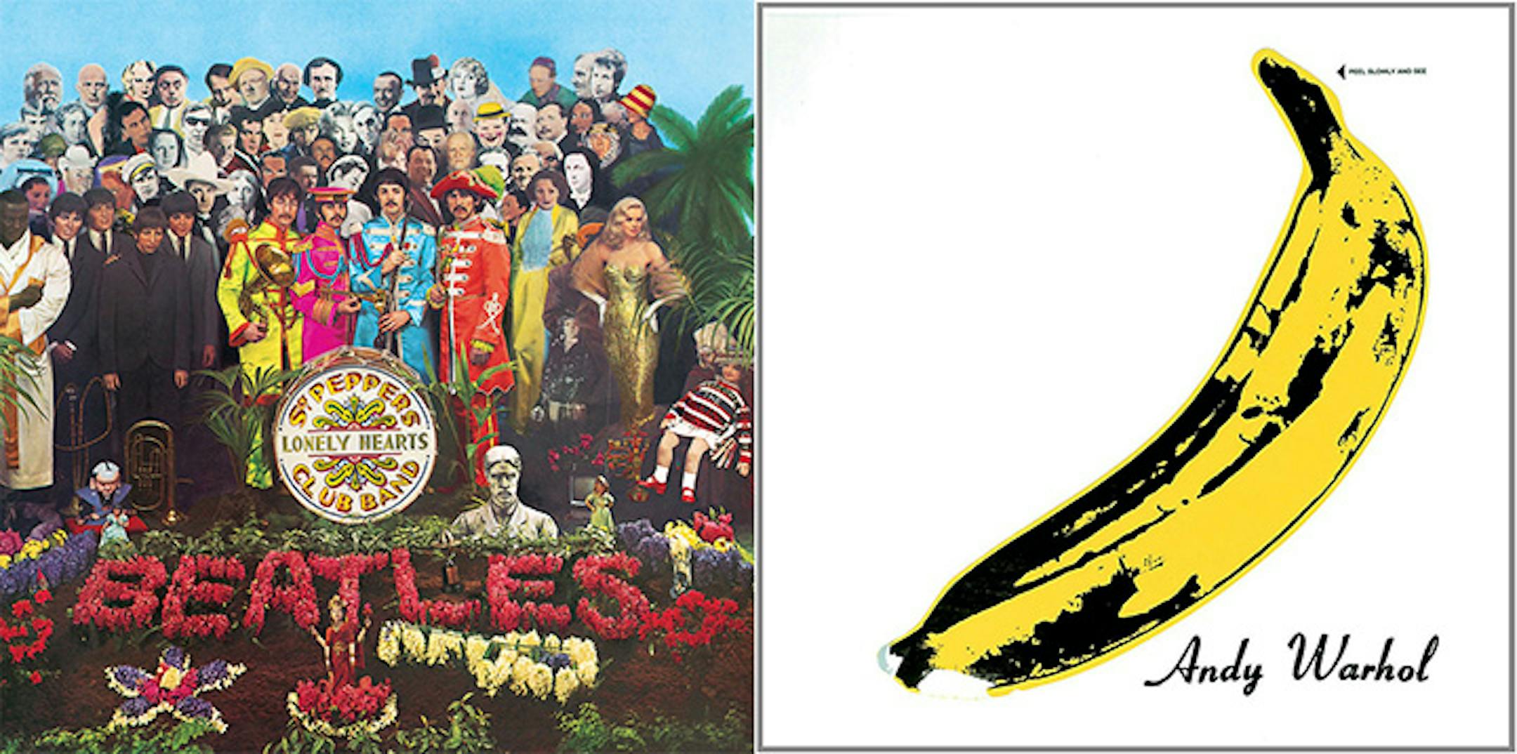 "Sgt. Pepper's Lonely Hearts Club Band" and "The Velvet Underground and Nico."