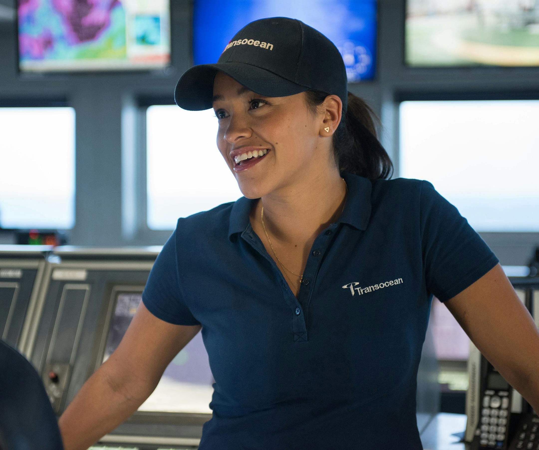 Gina Rodriguez stars in Lionsgate Home Entertainment's DEEPWATER HORIZON.