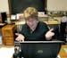 Deb Moorse, a speech and language pathologist, worked with a 14-year-old special needs student via Skype from an office that she rents out of Benson H