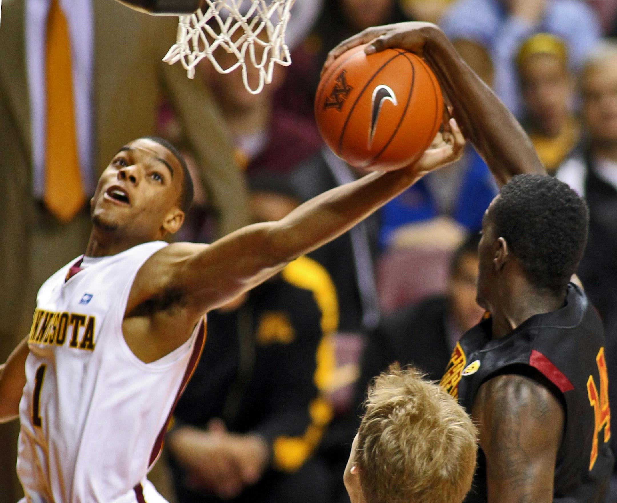 Minnesota's Andre Hollins