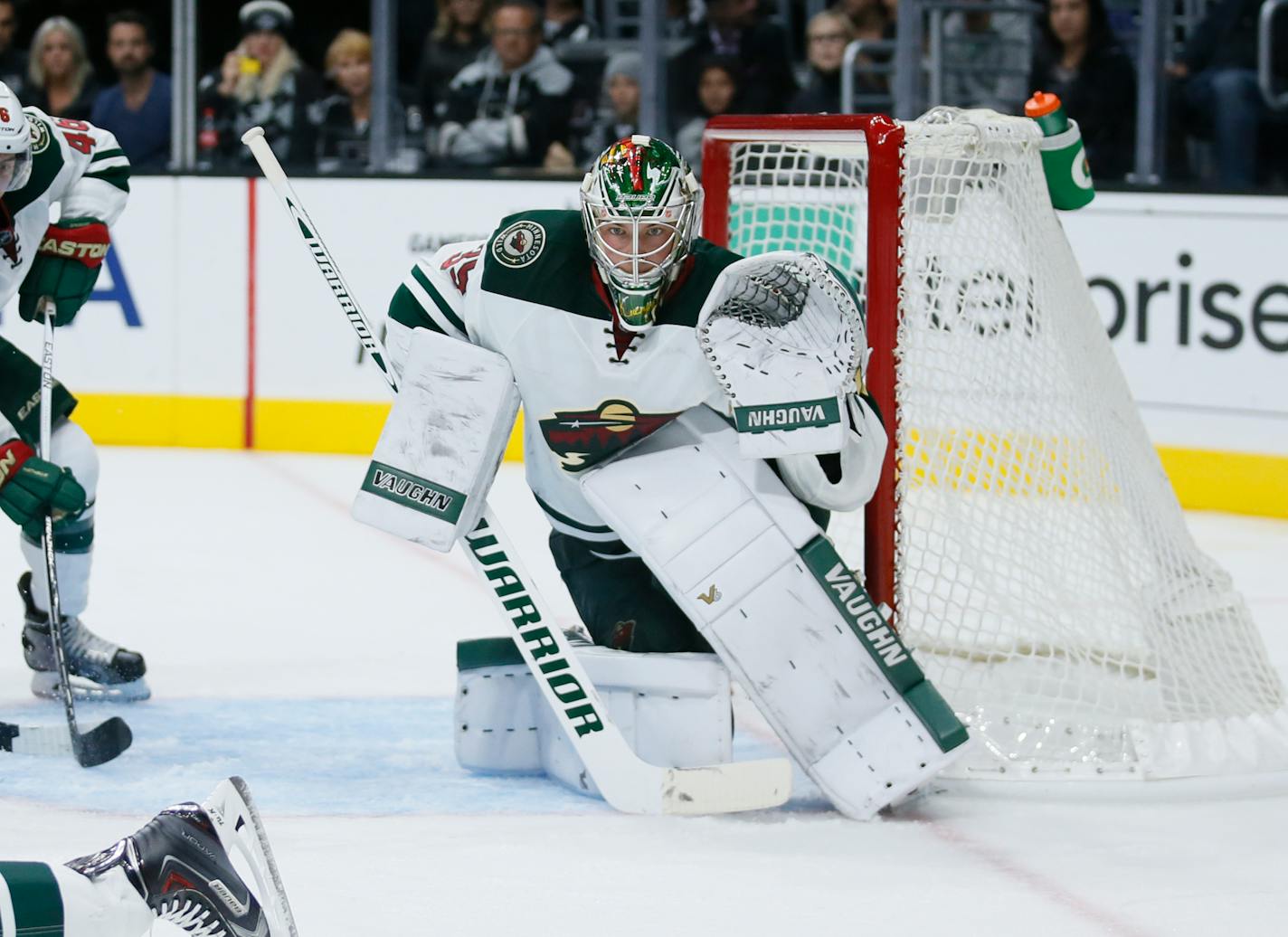 Wild goalie Darcy Kuemper