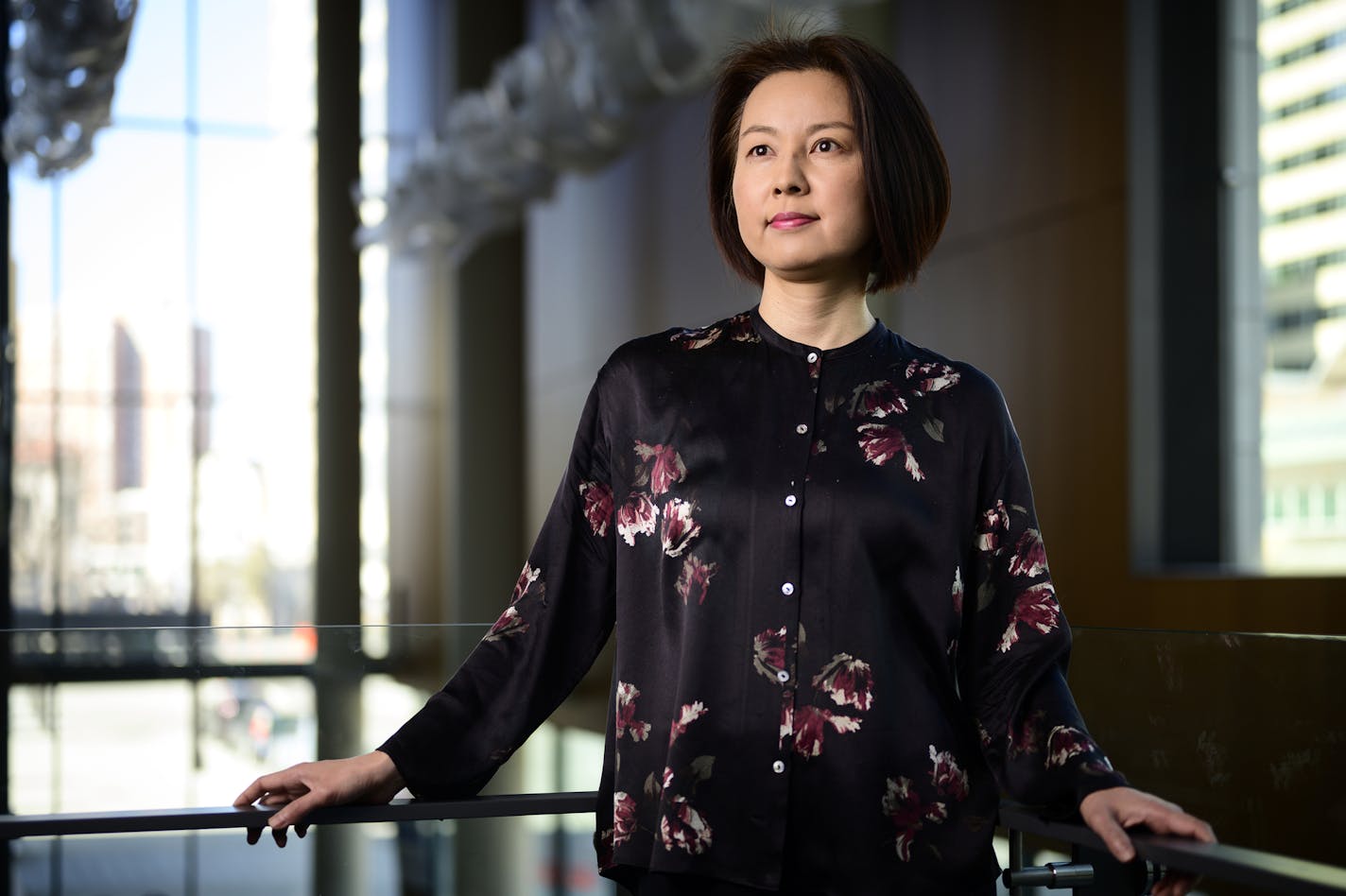 Minnesota Orchestra Associate Conductor Akiko Fujimoto stood for a portrait on Tuesday, March 17, 2020 at the Minnesota Orchestra Hall in Minneapolis, Minn.. ] Aaron Lavinsky &#x2022; aaron.lavinsky@startribune.com Minnesota Orchestra Associate Conductor Akiko Fujimoto stood for a portrait on Tuesday, March 17, 2020 at the Minnesota Orchestra Hall in Minneapolis, Minn..