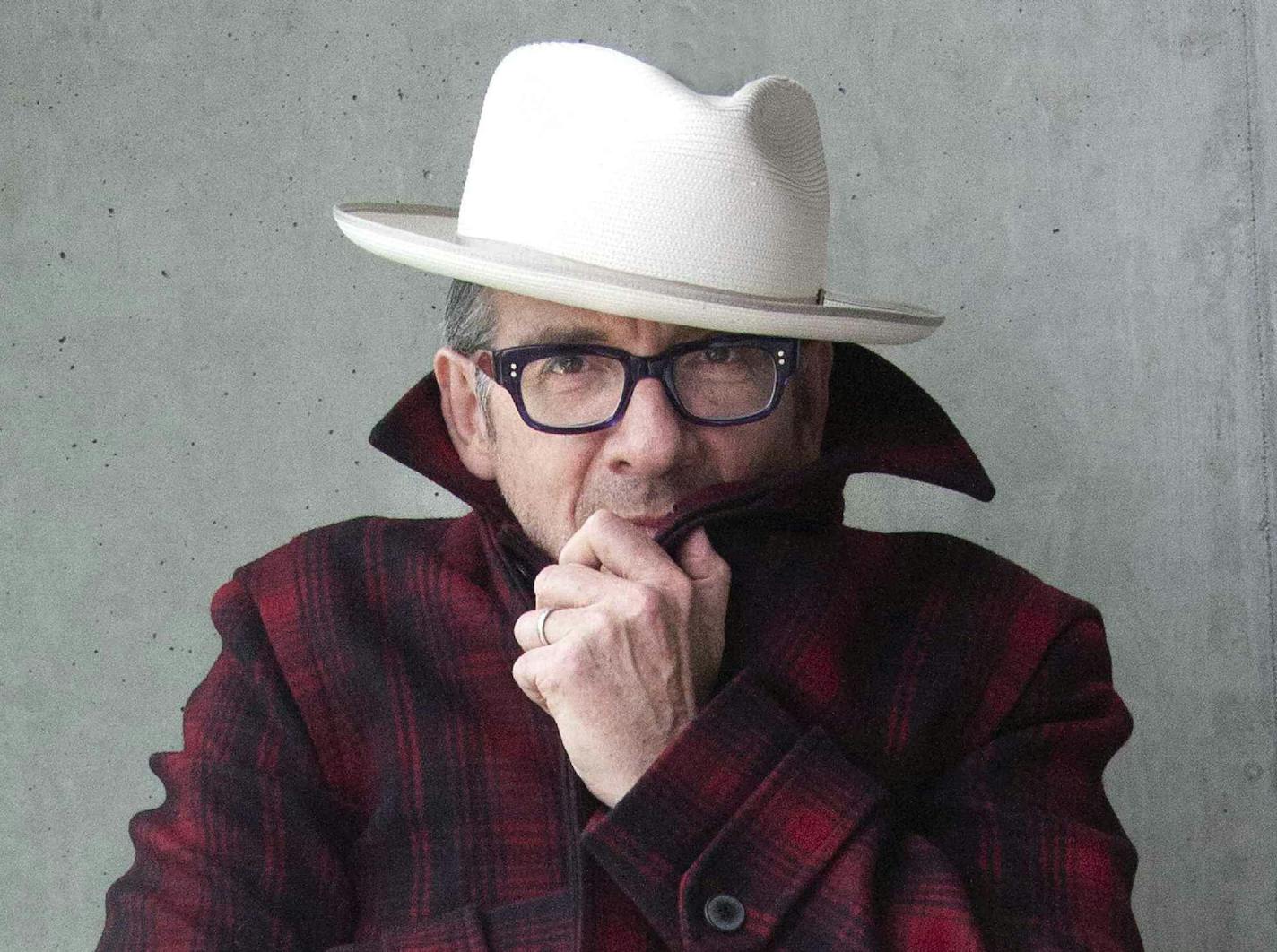 Elvis Costello is back in town to play the State Theatre on Saturday.