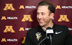 Richard Pitino coached the Gophers for eight seasons. 