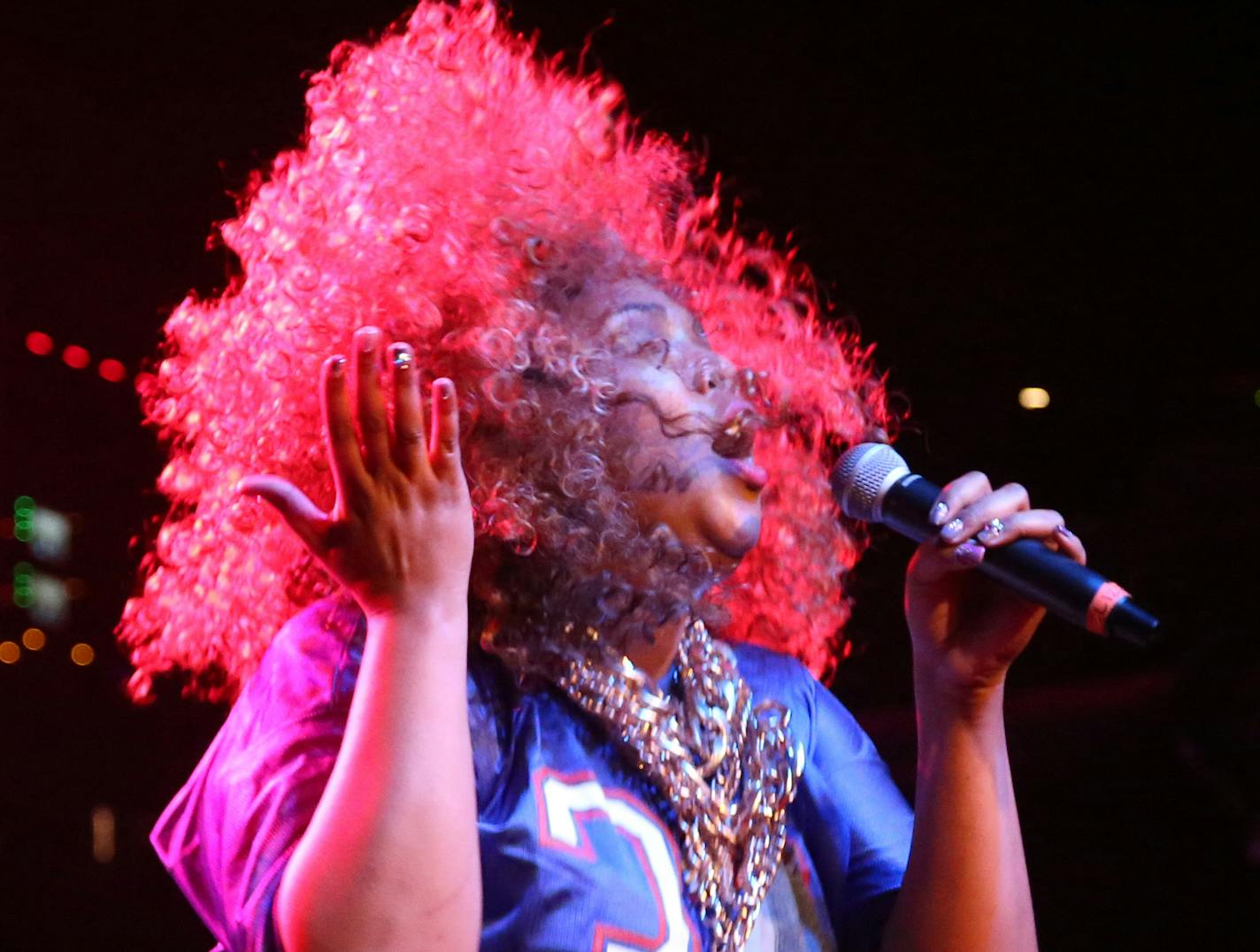 Lizzo opened for Sleater-Kinney.