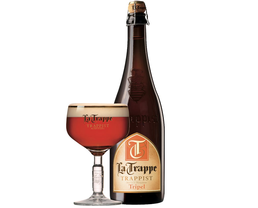 La Trappe Tripel is brewed by the Trappist monks at the Abbey of Our Lady Koningshoeven.