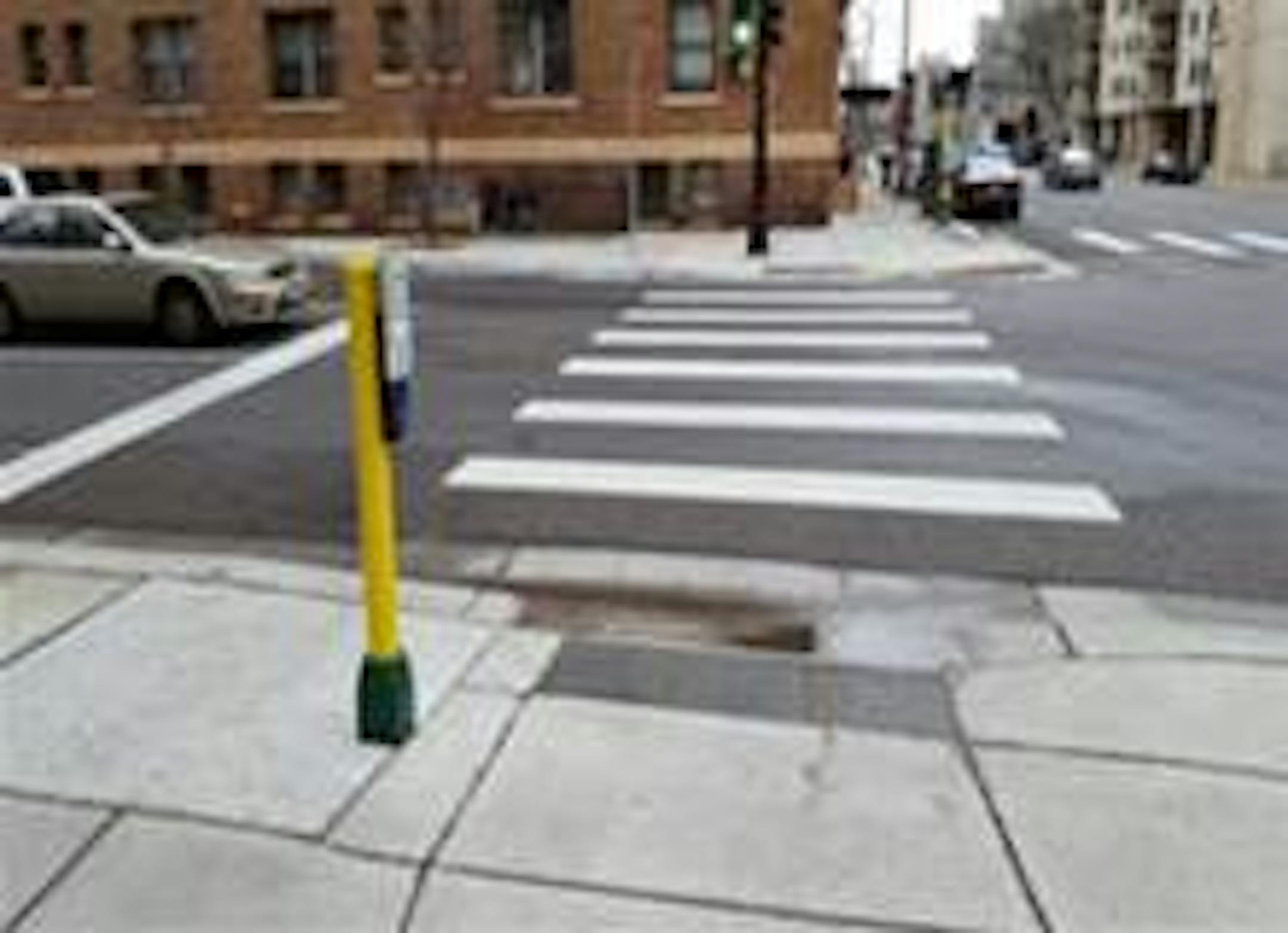 This marking scheme is expected to improve pedestrian safety.