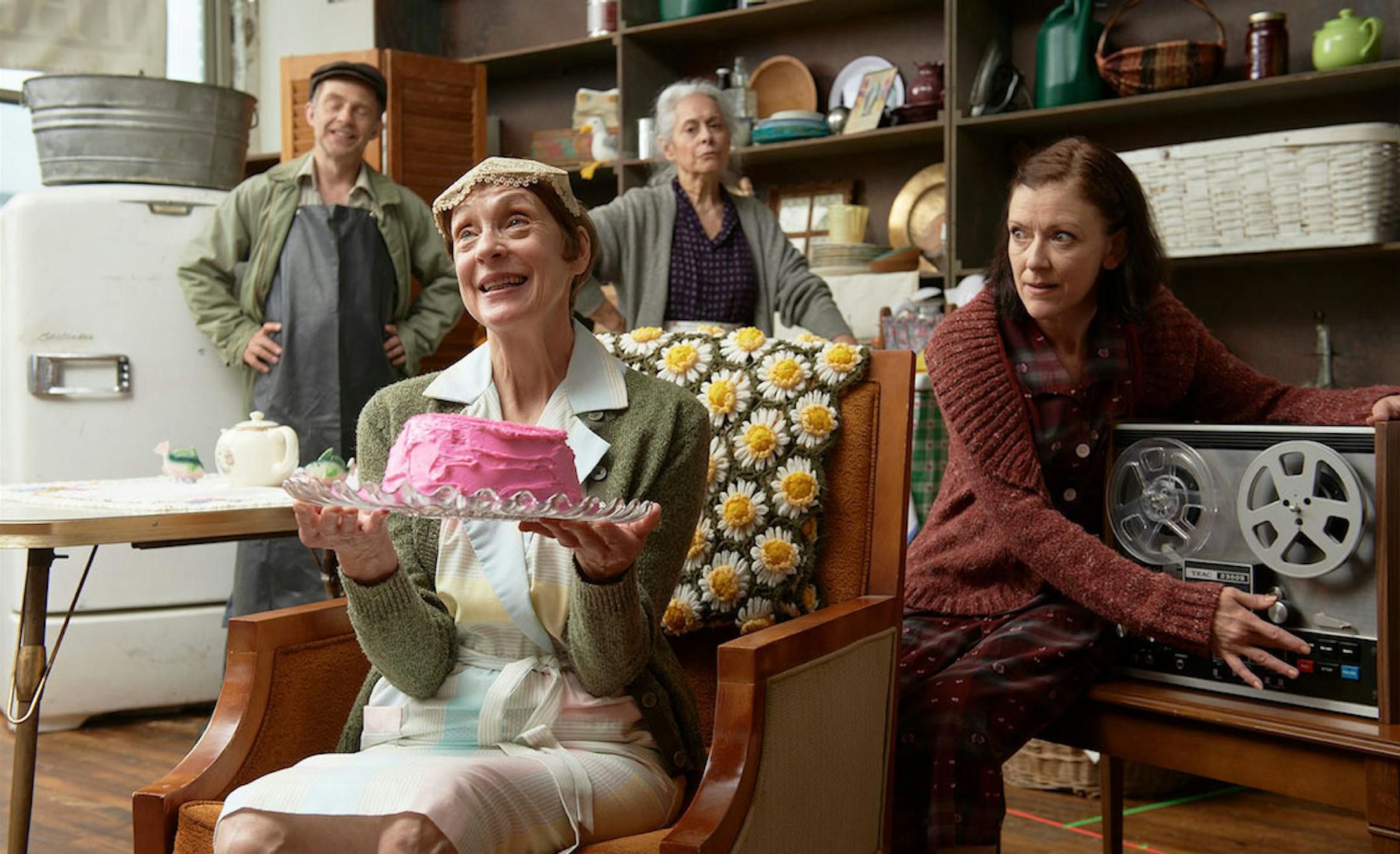 Patrick Bailey, Katherine Ferrand, Melissa Hart and Virginia Burke in ""The New Elecrtic Ballroom."