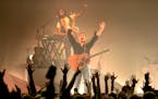 Bleachers lead singer Jack Antonoff performs Tuesday, Oct. 26 at the Fillmore Minneapolis in Minneapolis, Minn.  ] CARLOS GONZALEZ • cgonzalez@start
