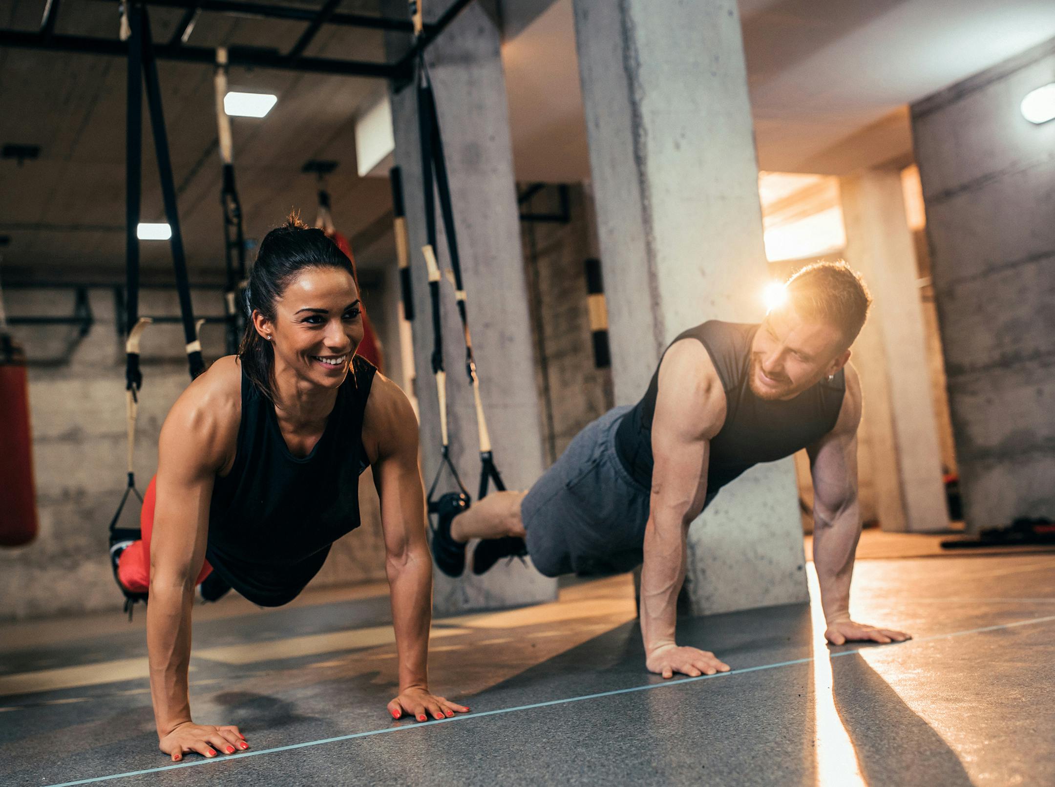 iStock
Need a workout partner? Try your significant other.