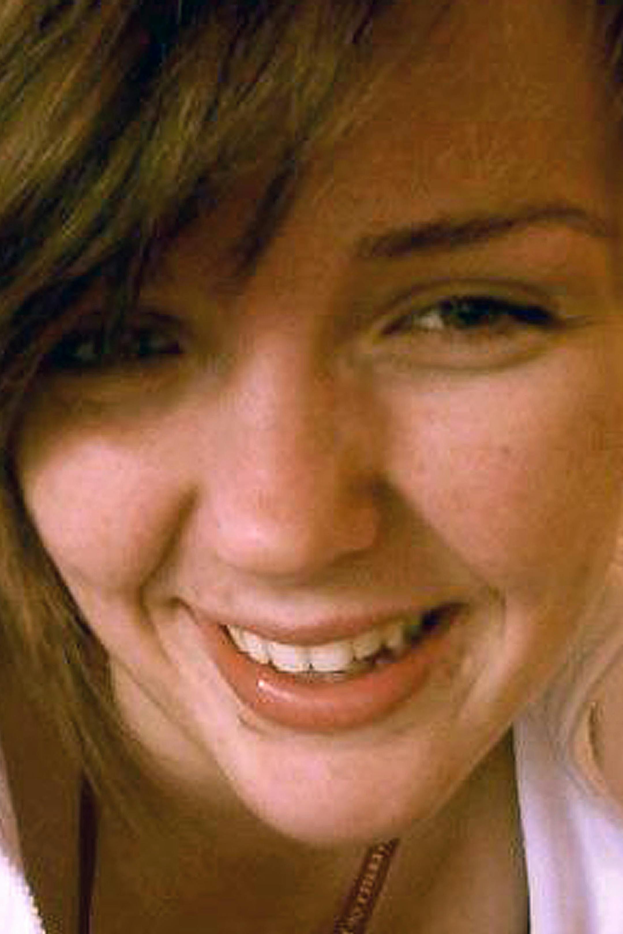 Anarae Schunk, 20, was last seen with the suspect in a fatal shooting at Burnsville bar on Sunday. The HelpFindAnarae Facebook page shared this selfie of Schunk. The photo was most likly taken in a mirror making the logo read in reverse.