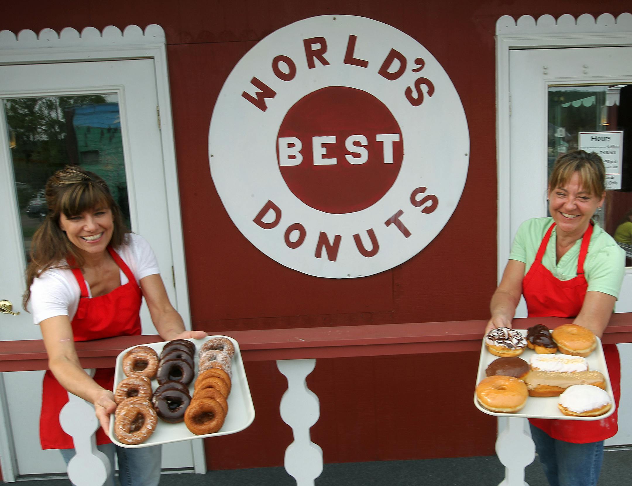 World's Best Donuts is a Grand Marais landmark.