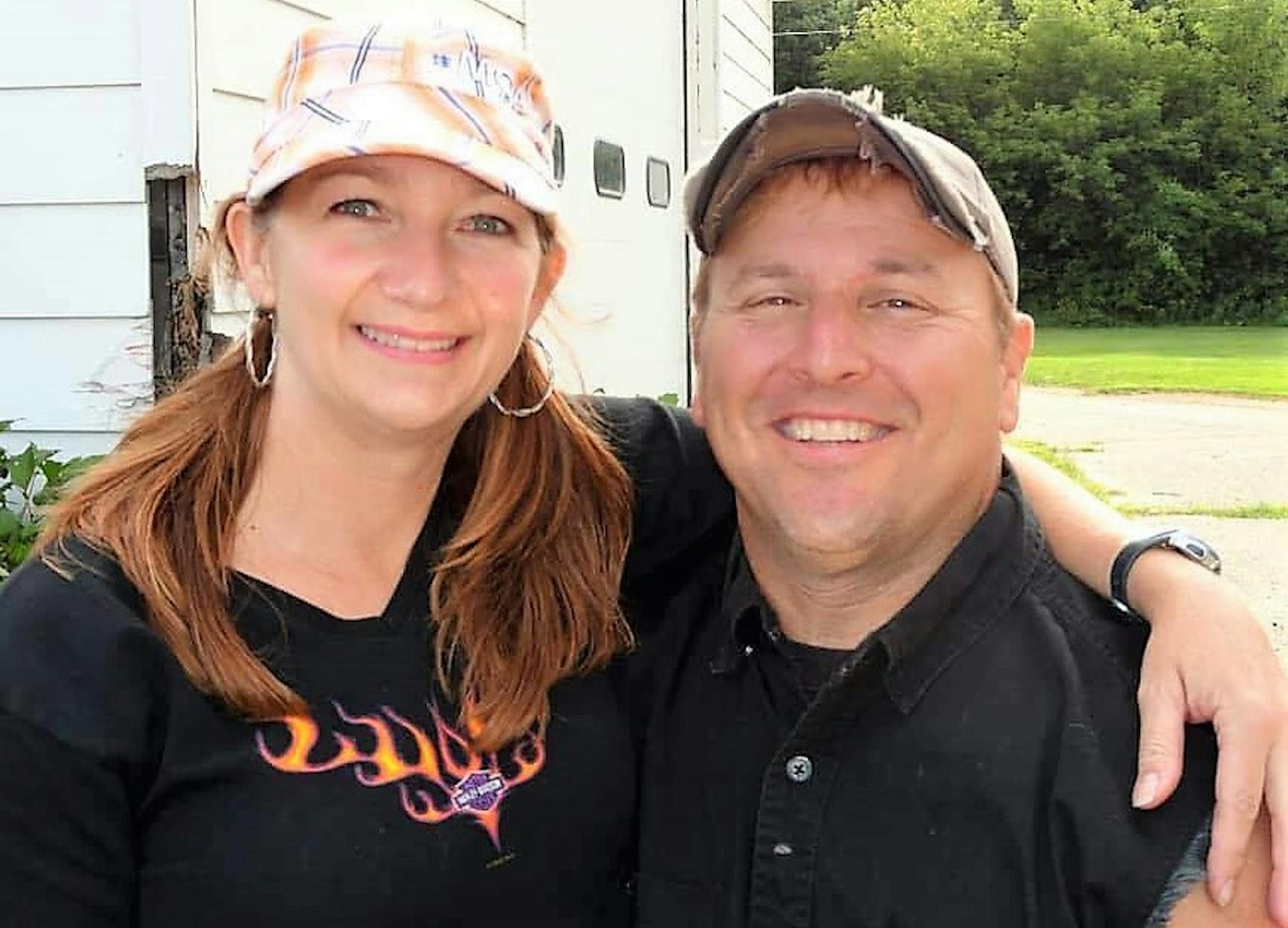 Susie and Steve Nanney of Ham Lake left behind a chocolate lab named Ranger.