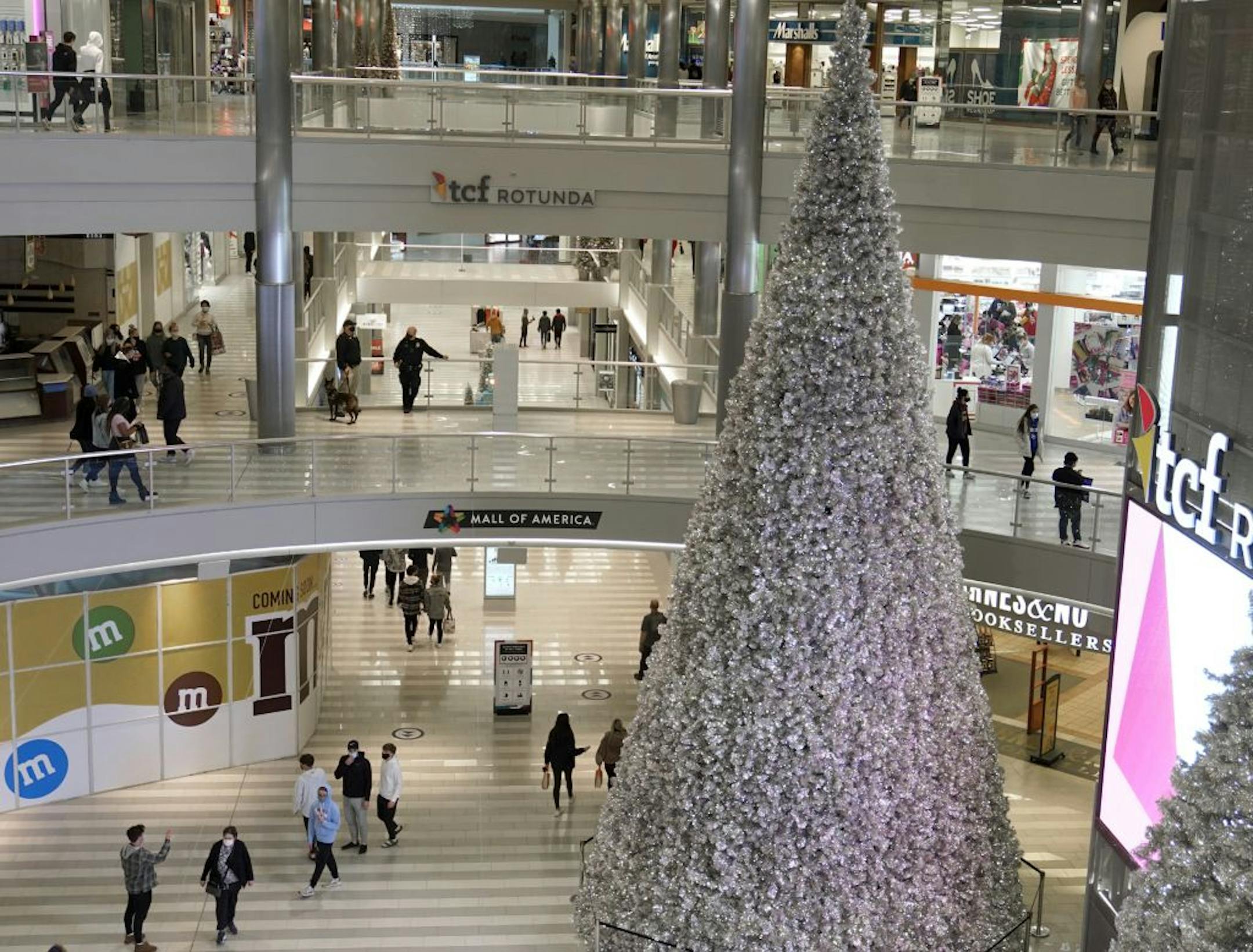 Shoppers during Black Friday at the Mall of America Friday in Bloomington.
