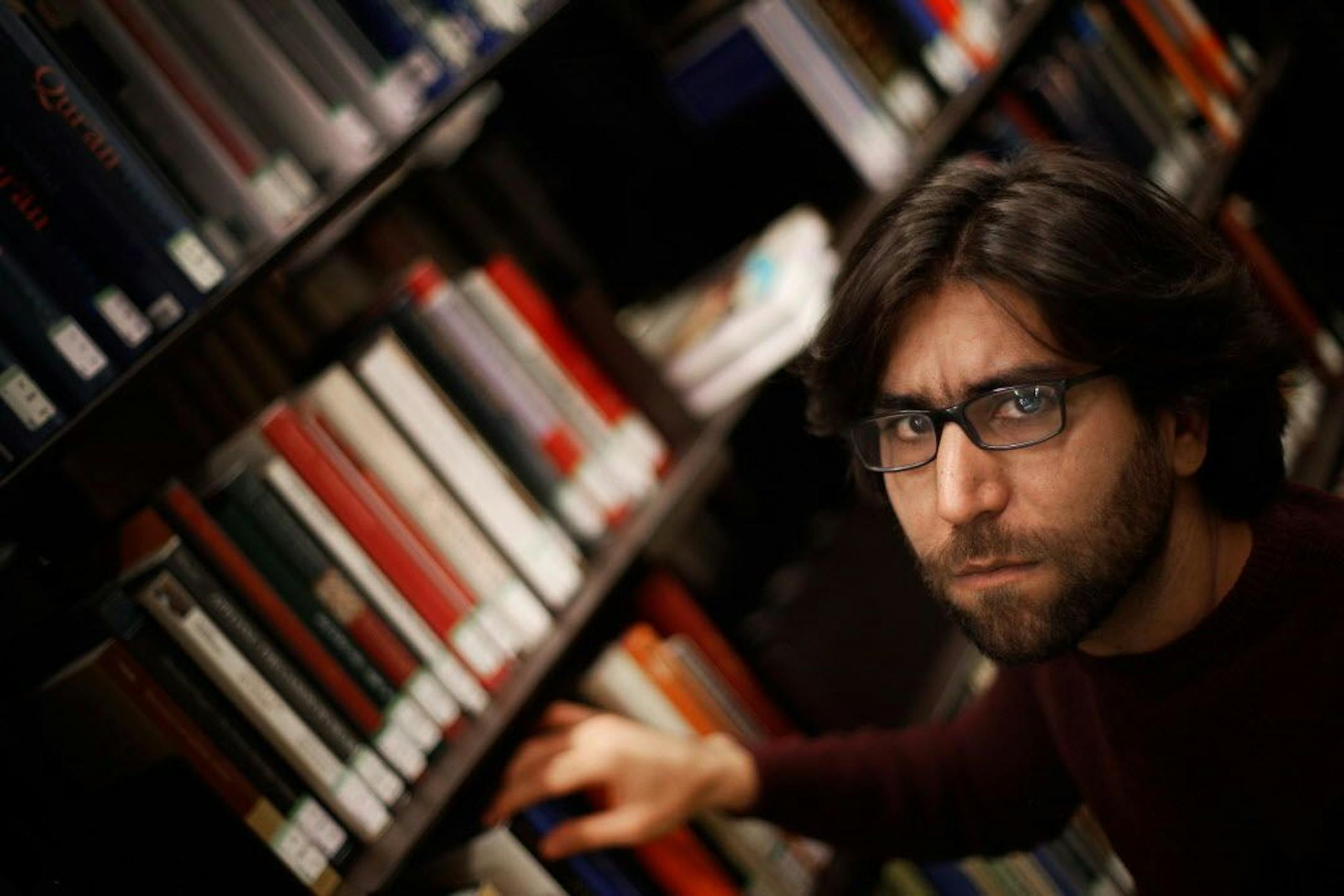 For more than three years, he has been known only as Mosul Eye, an anonymous blogger documenting Islamic State's atrocities. Now Iraq's Omar Mohammed, in Europe on Tuesday, Dec. 5, 2017, wants the world _ and his family _ to know his identity.