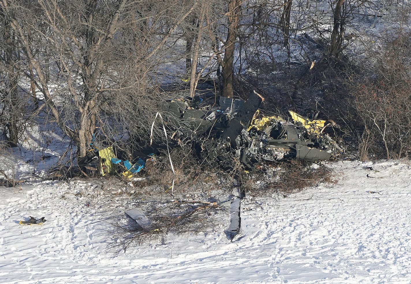 The site where a Minnesota National Guard Black Hawk helicopter crashed killed three service members in Stearns County.