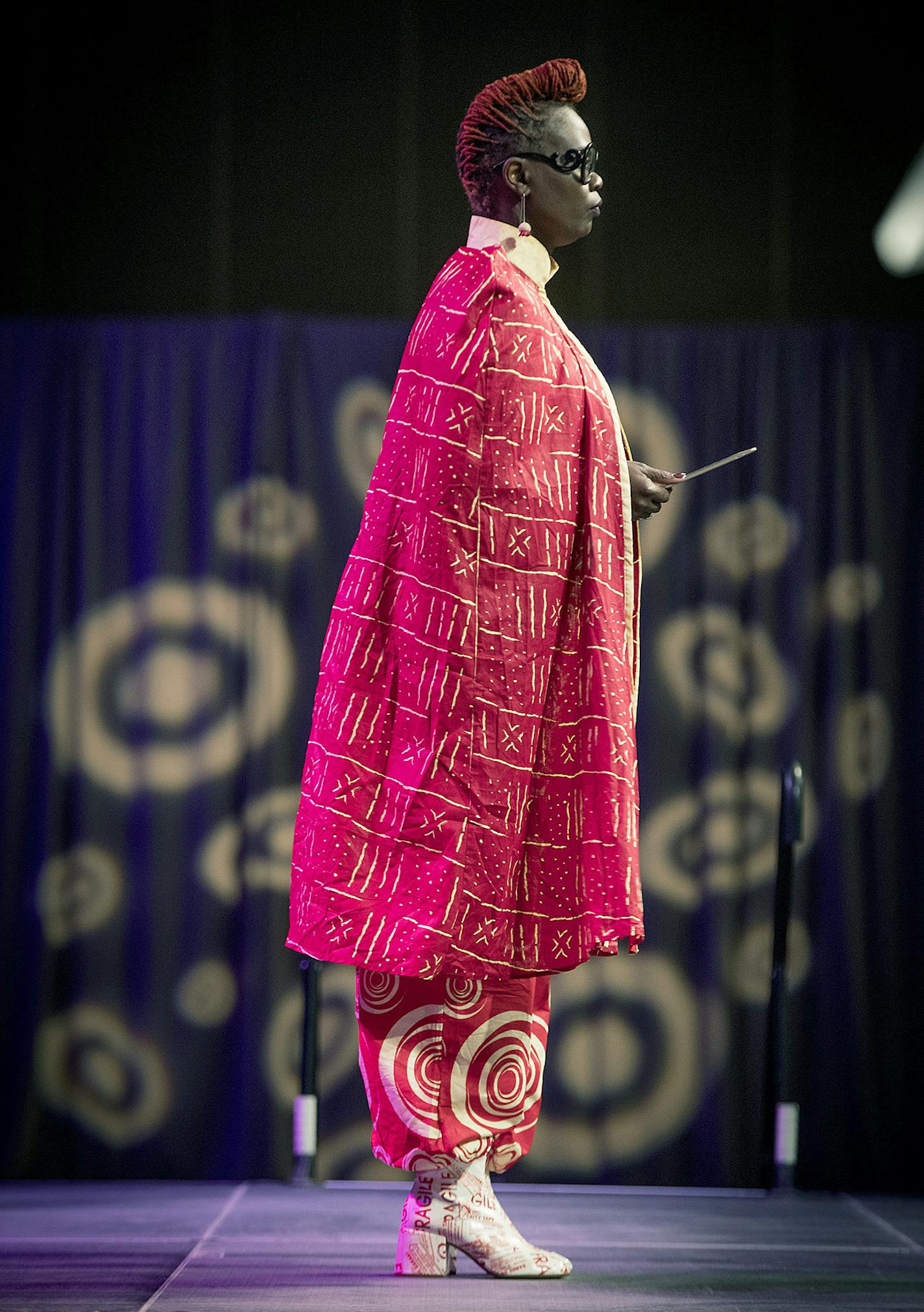 Caroline Wanga, Target's chief diversity and inclusion officer held a question and answer session with guest speak Earvin "Magic" Johnson at the annual University of St. Thomas Forum on Workplace Inclusion Conference at the Minneapolis Convention Center, Wednesday, April 11, 2018 in Minneapolis, MN. ] ELIZABETH FLORES &#xef; liz.flores@startribune.com