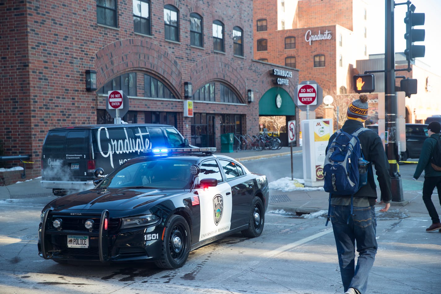 Minneapolis police car.