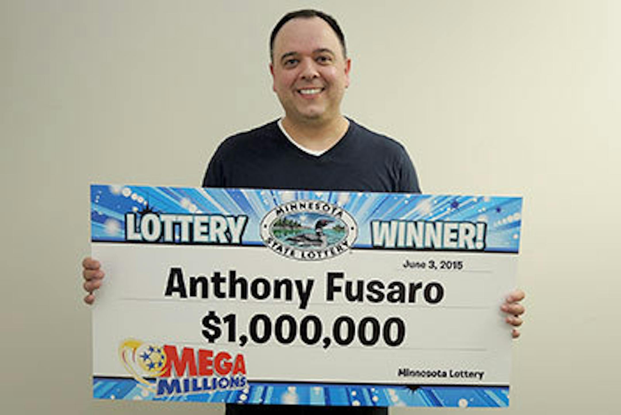 Anthony Fusaro had a million-dollar smile in June 2015.
