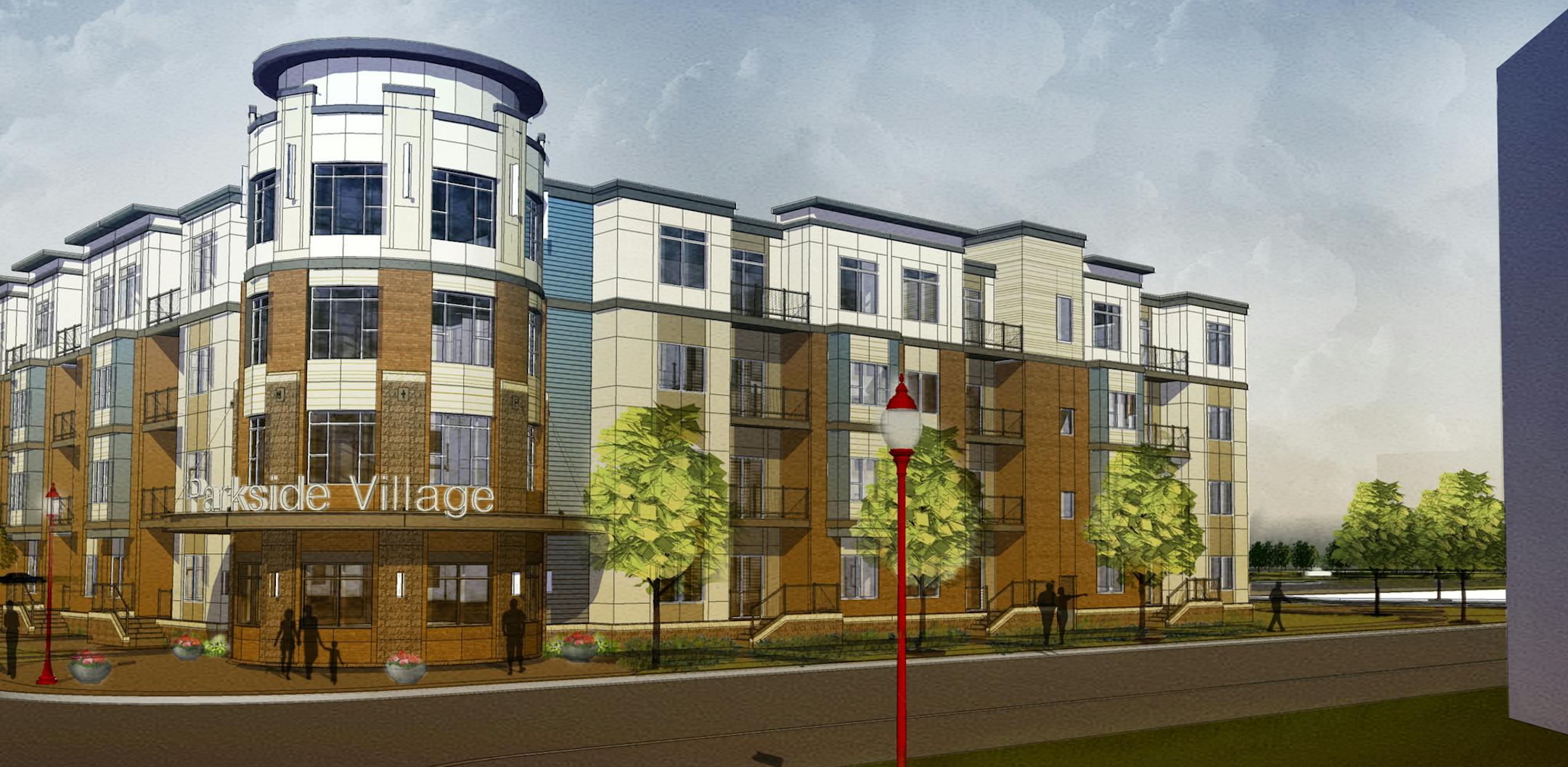 the proposed Parkside Village Apartments in Apple Valley. Courtesy Titan Investments. ORG XMIT: MIN1210071832042190