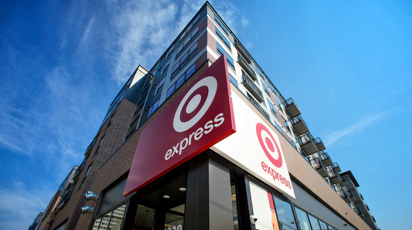 Target Corp's first Target Express store is scheduled to open soon in Dinkeytown next to the University of Minnesota. ] GLEN STUBBE * gstubbe@startribune.com July 21, 2014 ORG XMIT: MIN1407221544590377