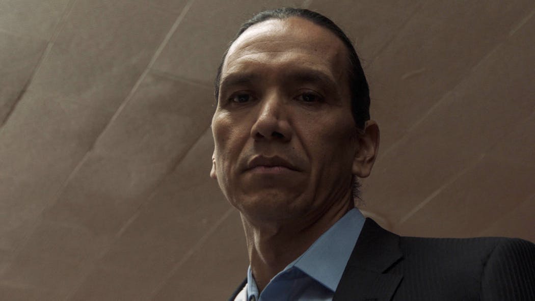 Michael Greyeyes appears in 'Wild Indian.'