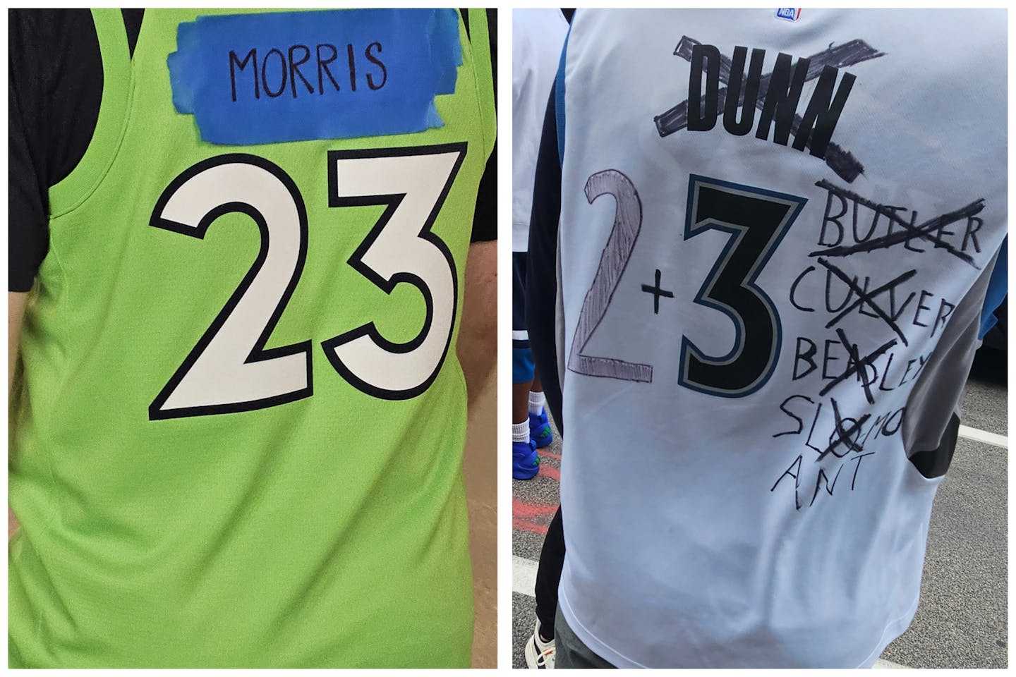 Why let your old Jimmy Butler or Kris Dunn jersey go to waste?